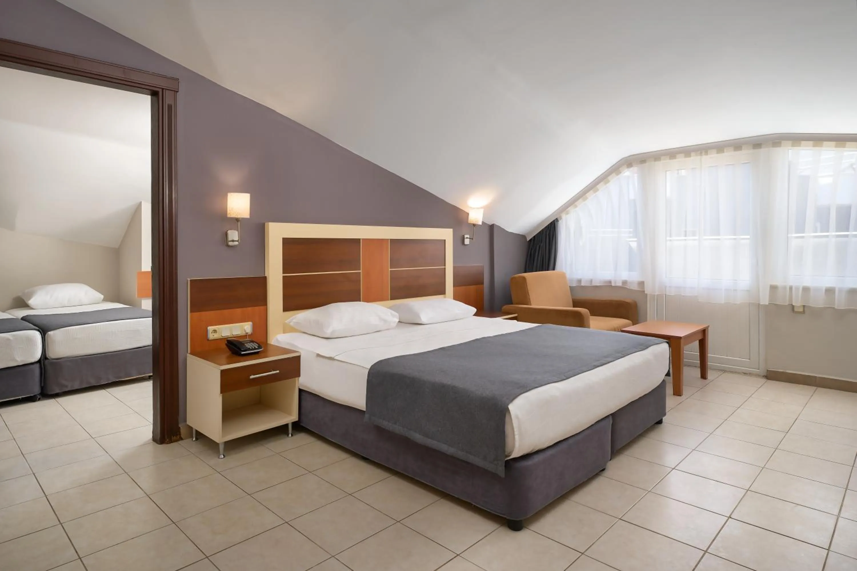 Bed in Kaila Krizantem Hotel