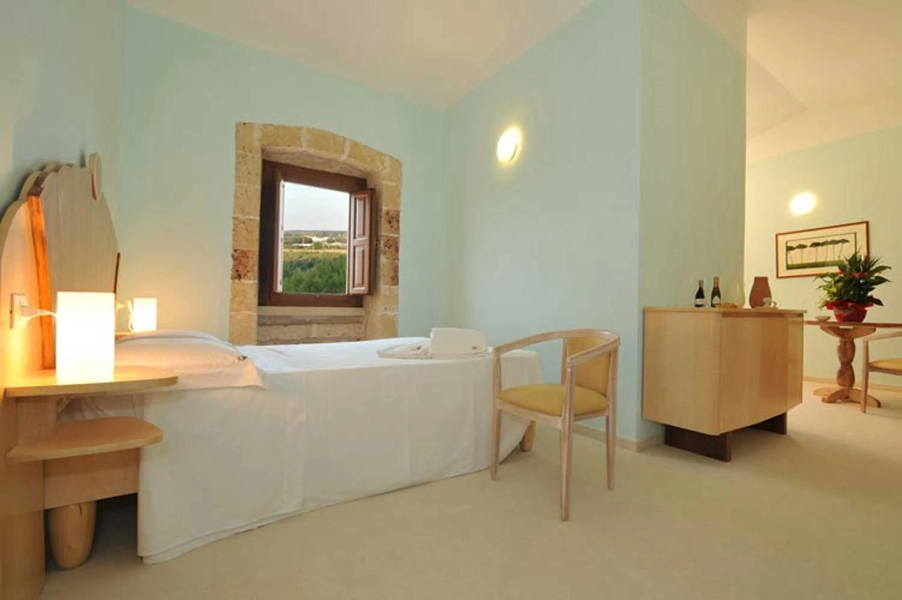 Bedroom, Bed in Masseria Pizzofalcone