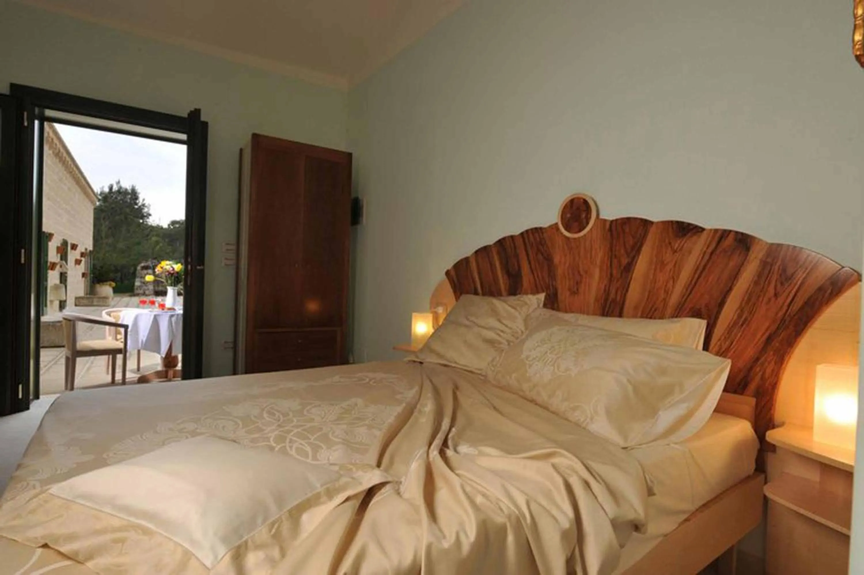 Bedroom, Bed in Masseria Pizzofalcone