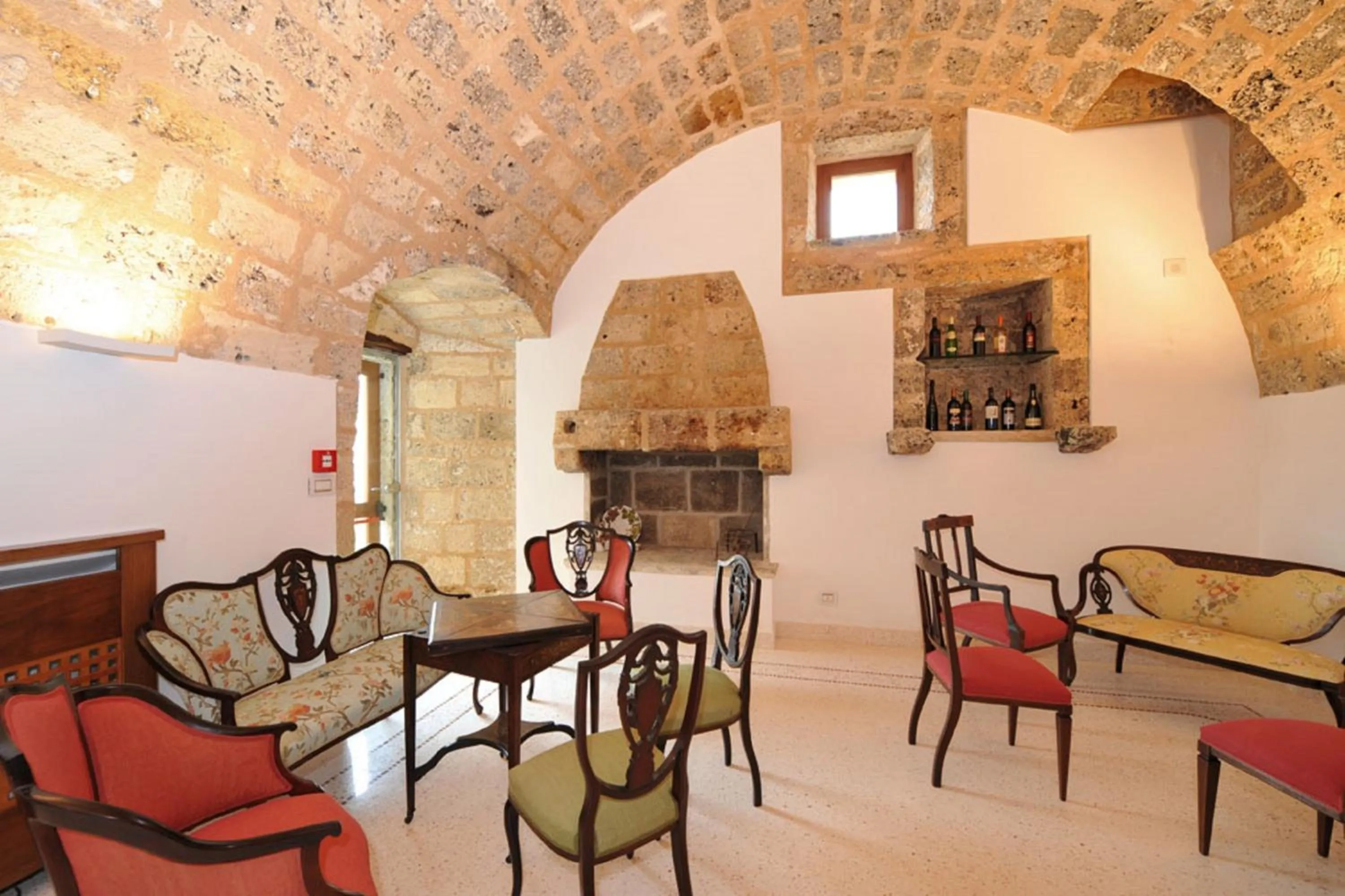 Lobby or reception in Masseria Pizzofalcone