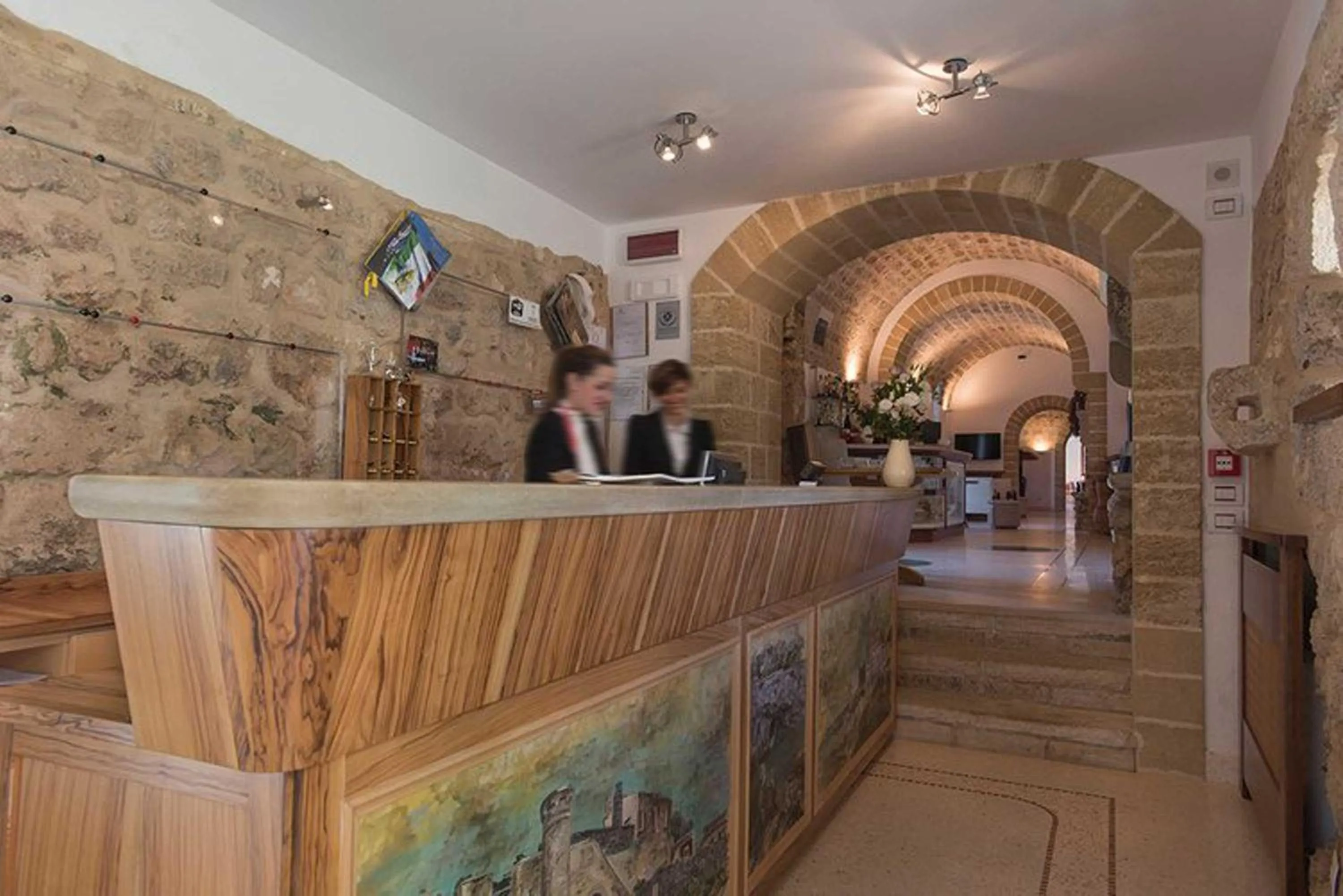 Lobby or reception in Masseria Pizzofalcone