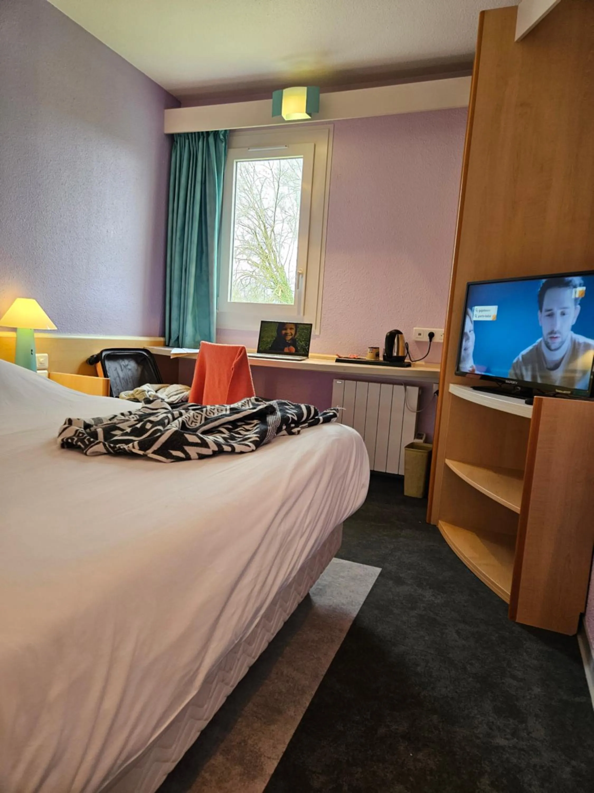 Bed in Hotel Bonanite