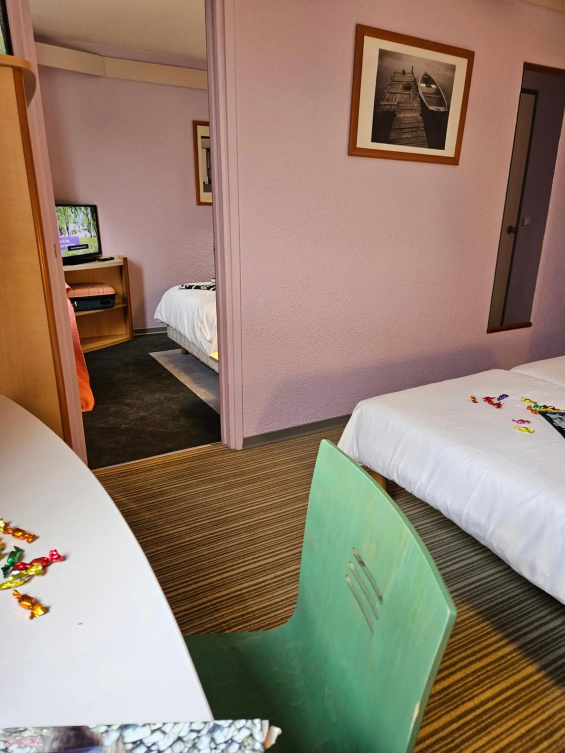 Bed in Hotel Bonanite