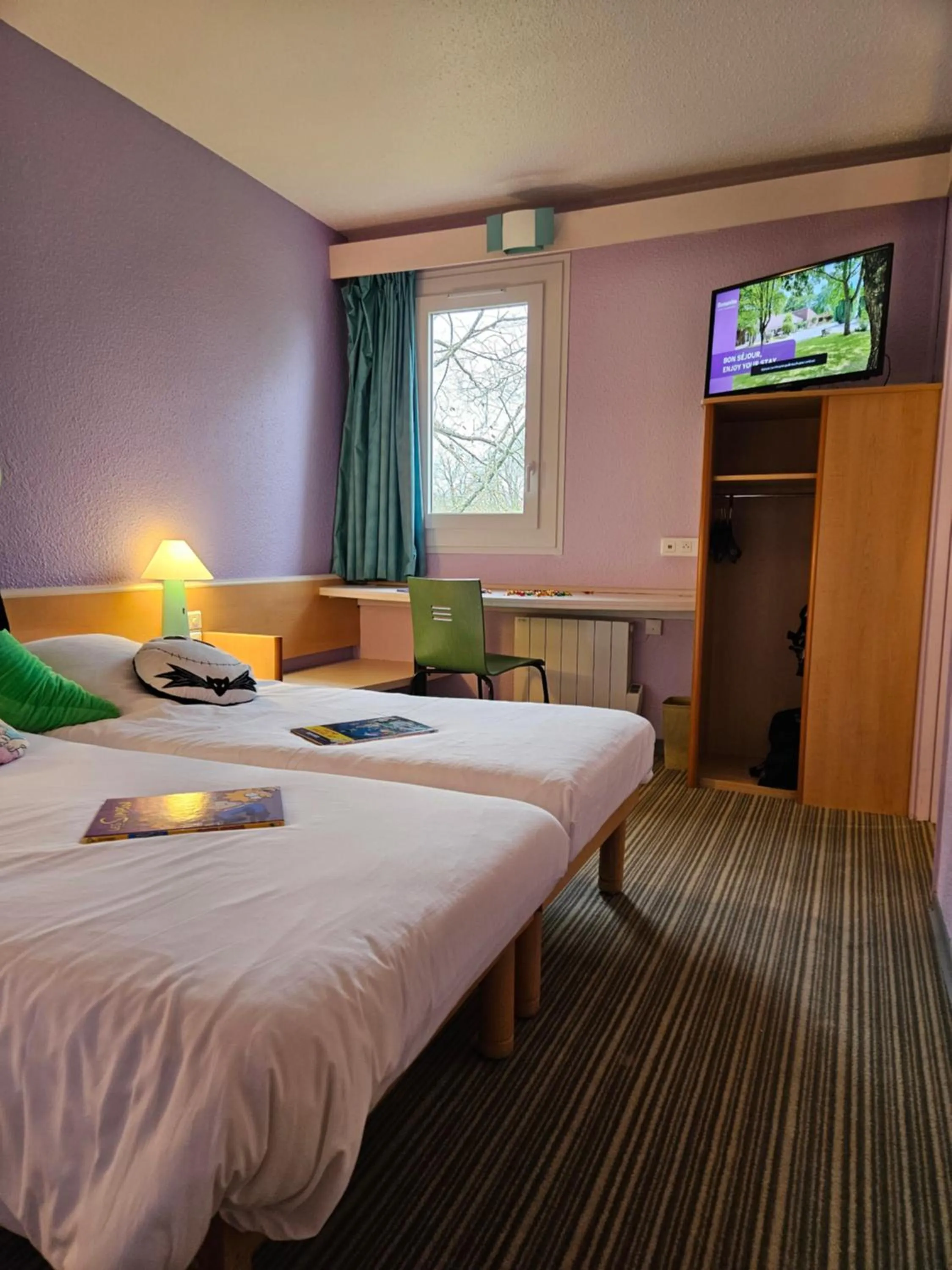 Bed in Hotel Bonanite