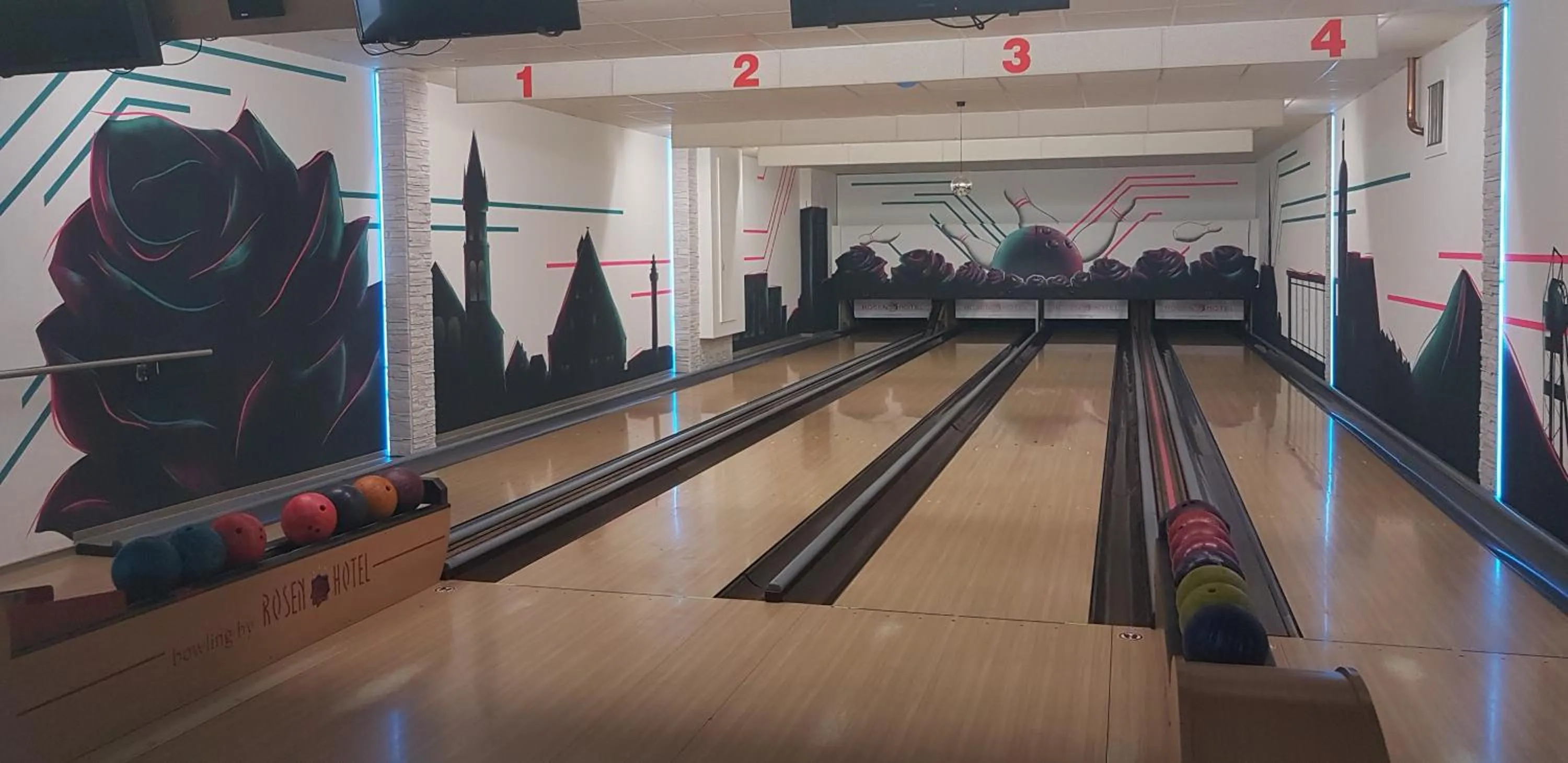 Bowling in Rosen-Hotel