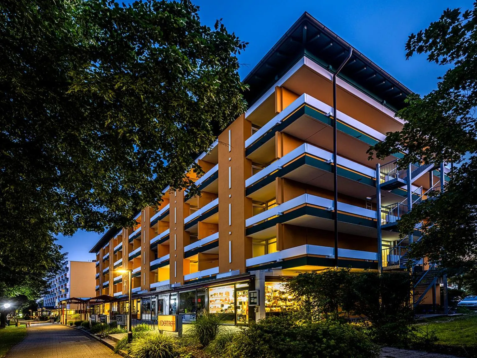 Property building in Kurhotel Panland