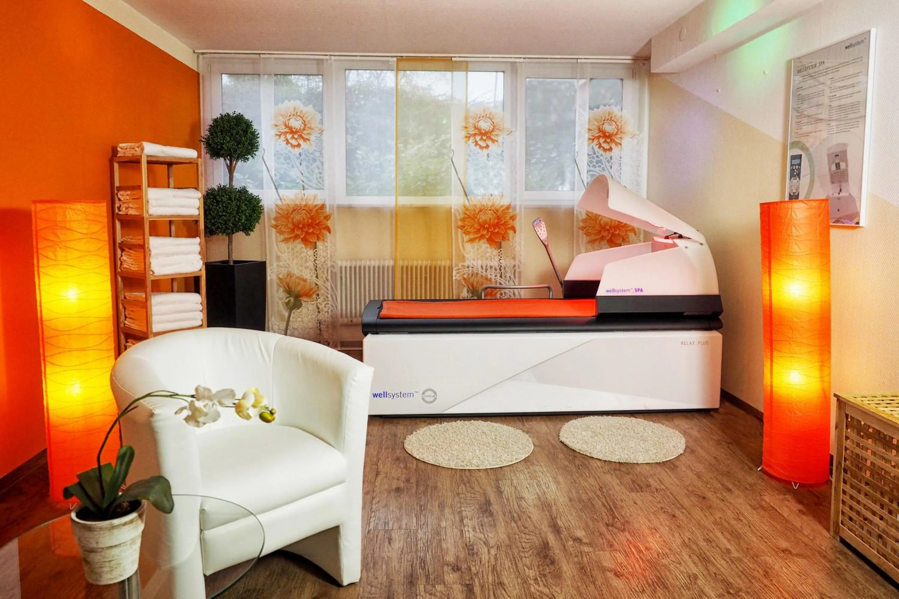 Bed in Kurhotel Panland