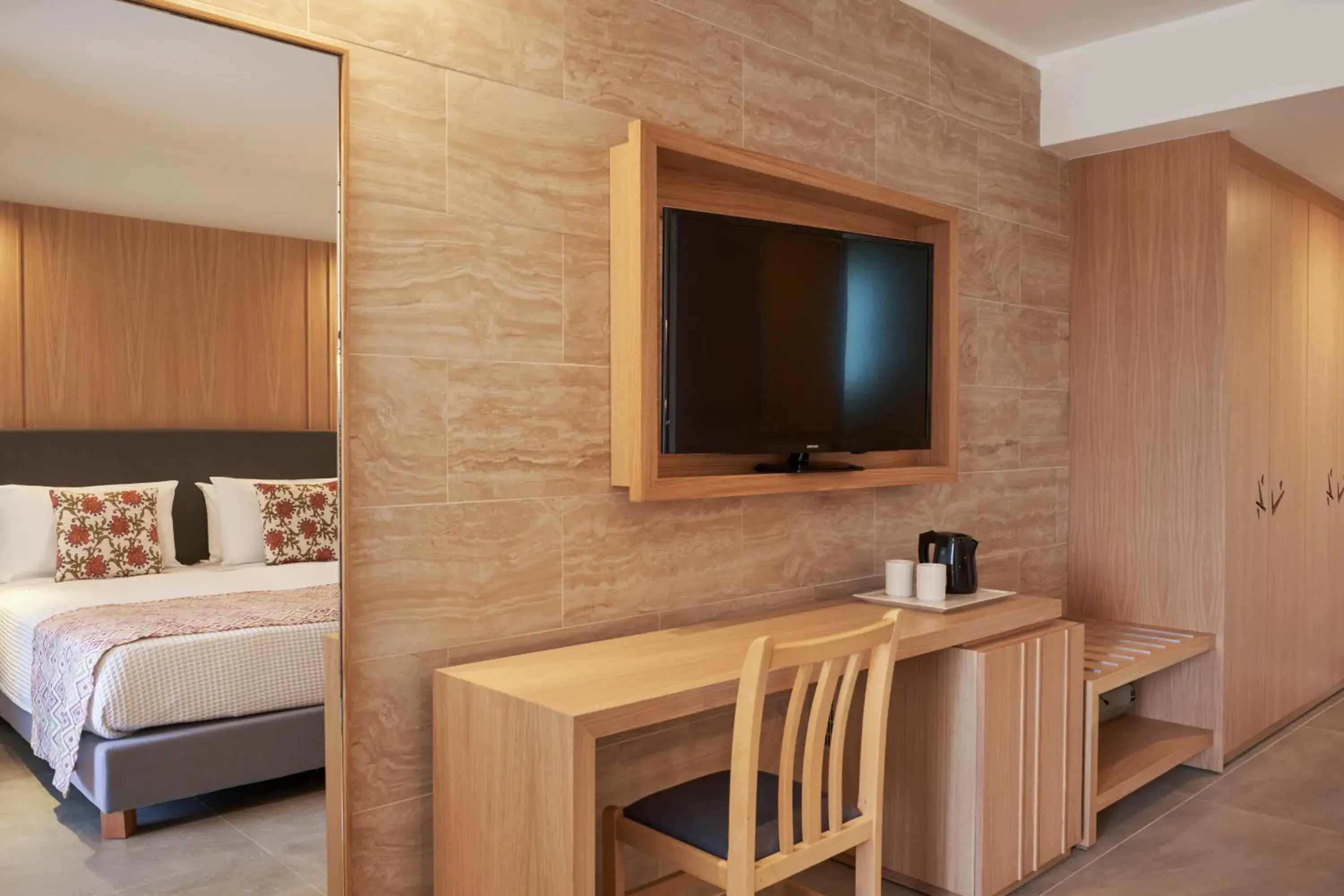 Photo of the whole room, Bed in Atlantica Mikri Poli Rhodes Photo of the whole room, Bed in Atlantica Mikri Poli Rhodes