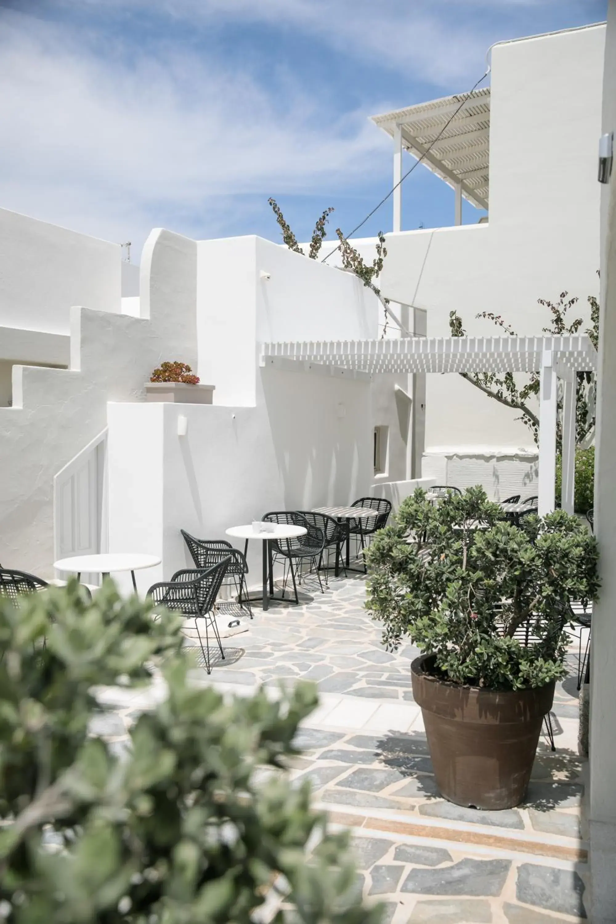 Property building in Iria Beach Art Hotel Property building in Iria Beach Art Hotel