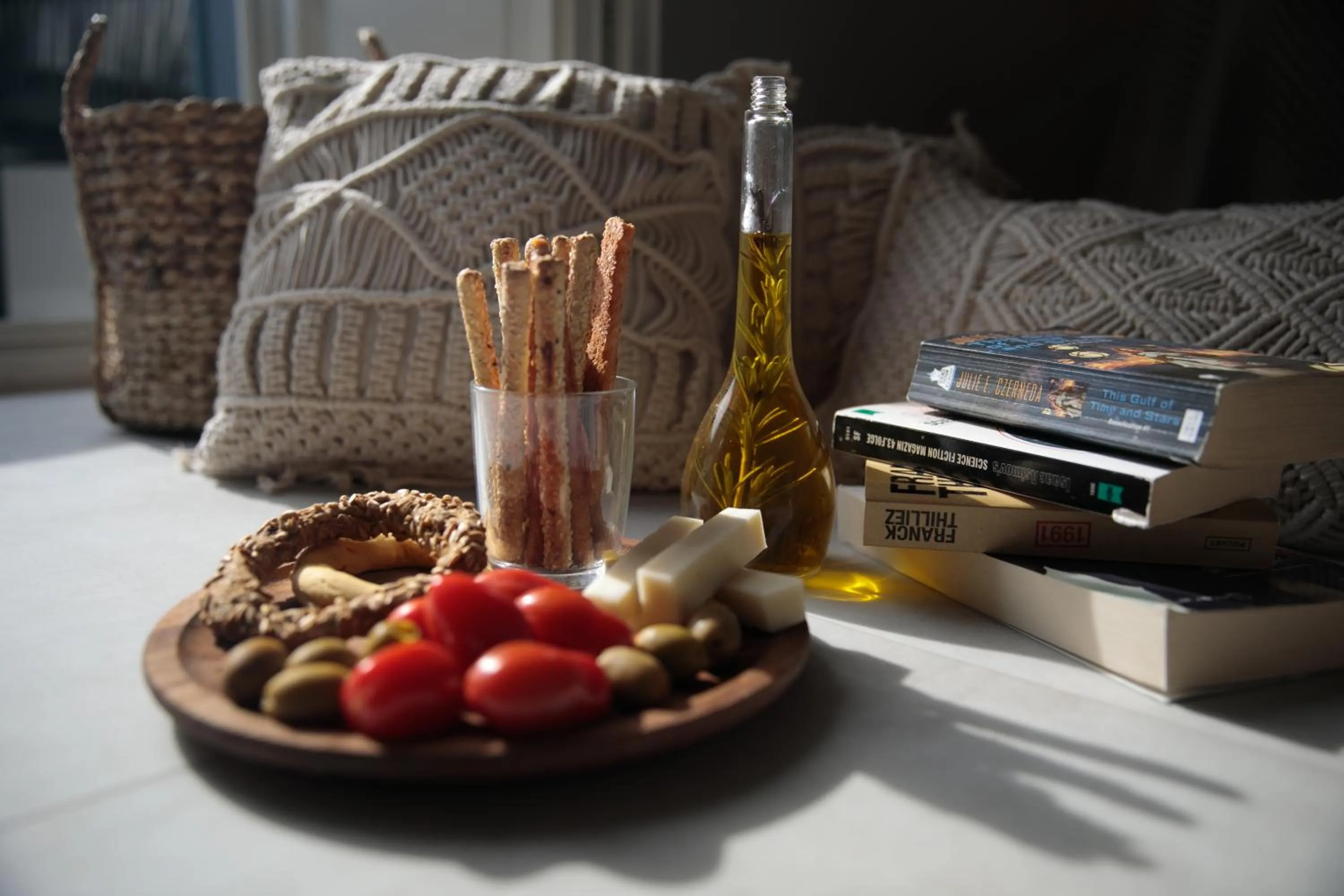 Food in Iria Beach Art Hotel