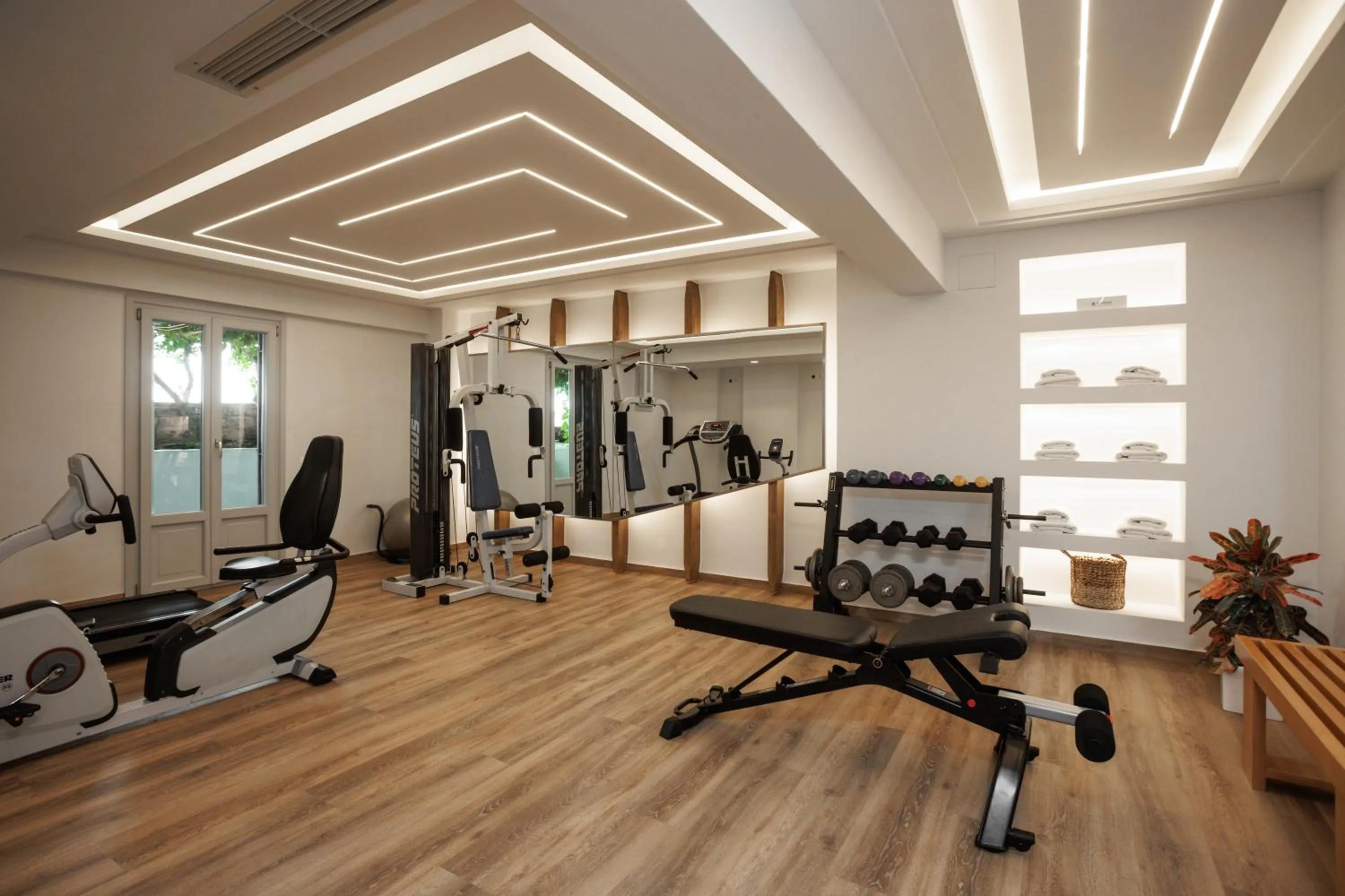 Fitness centre/facilities in Iria Beach Art Hotel