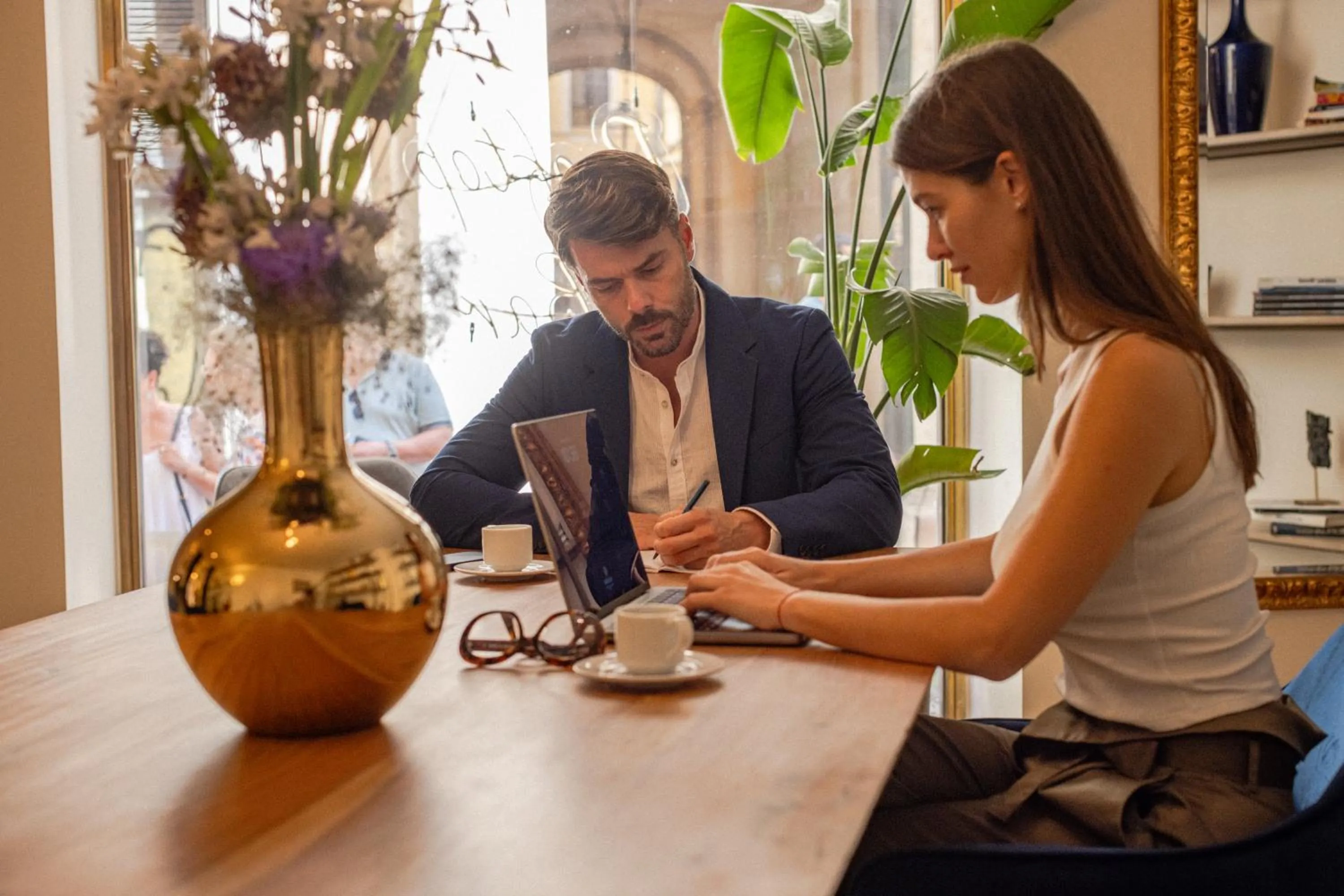 Seating area in 9Hotel Cesari