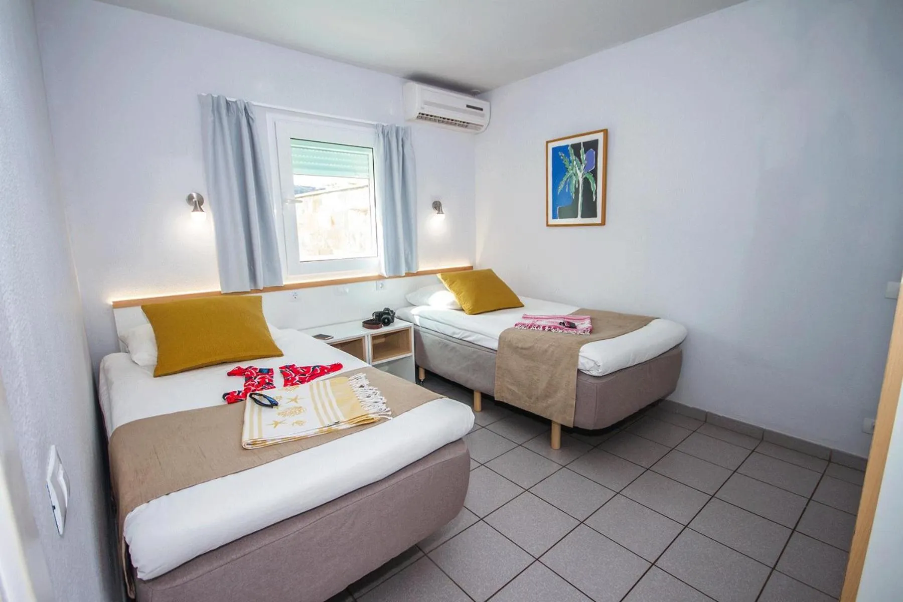 Bathroom, Bed in Servatur Terrazamar Sun Suite