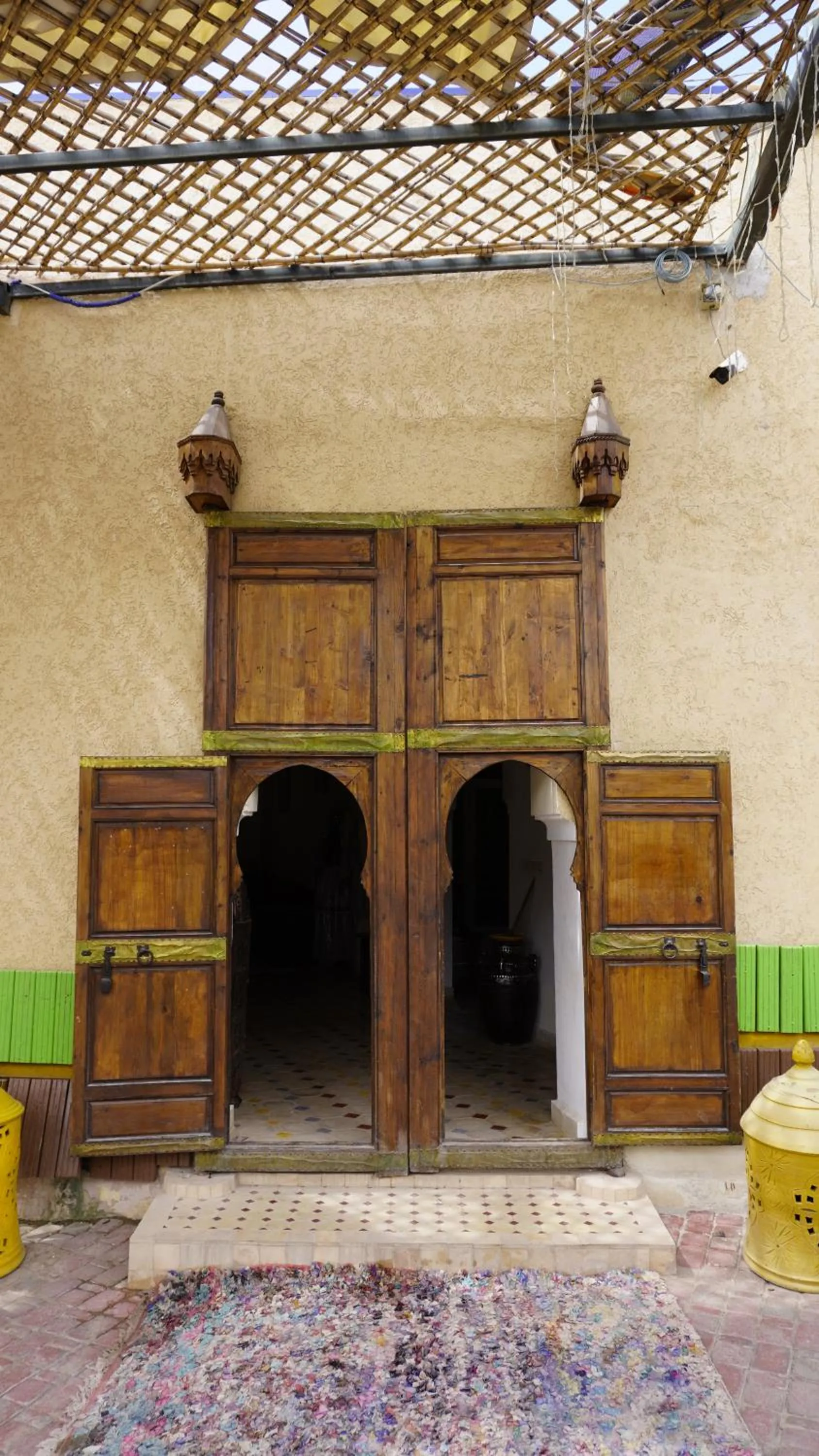 Facade/entrance in Riad Saida Atlas
