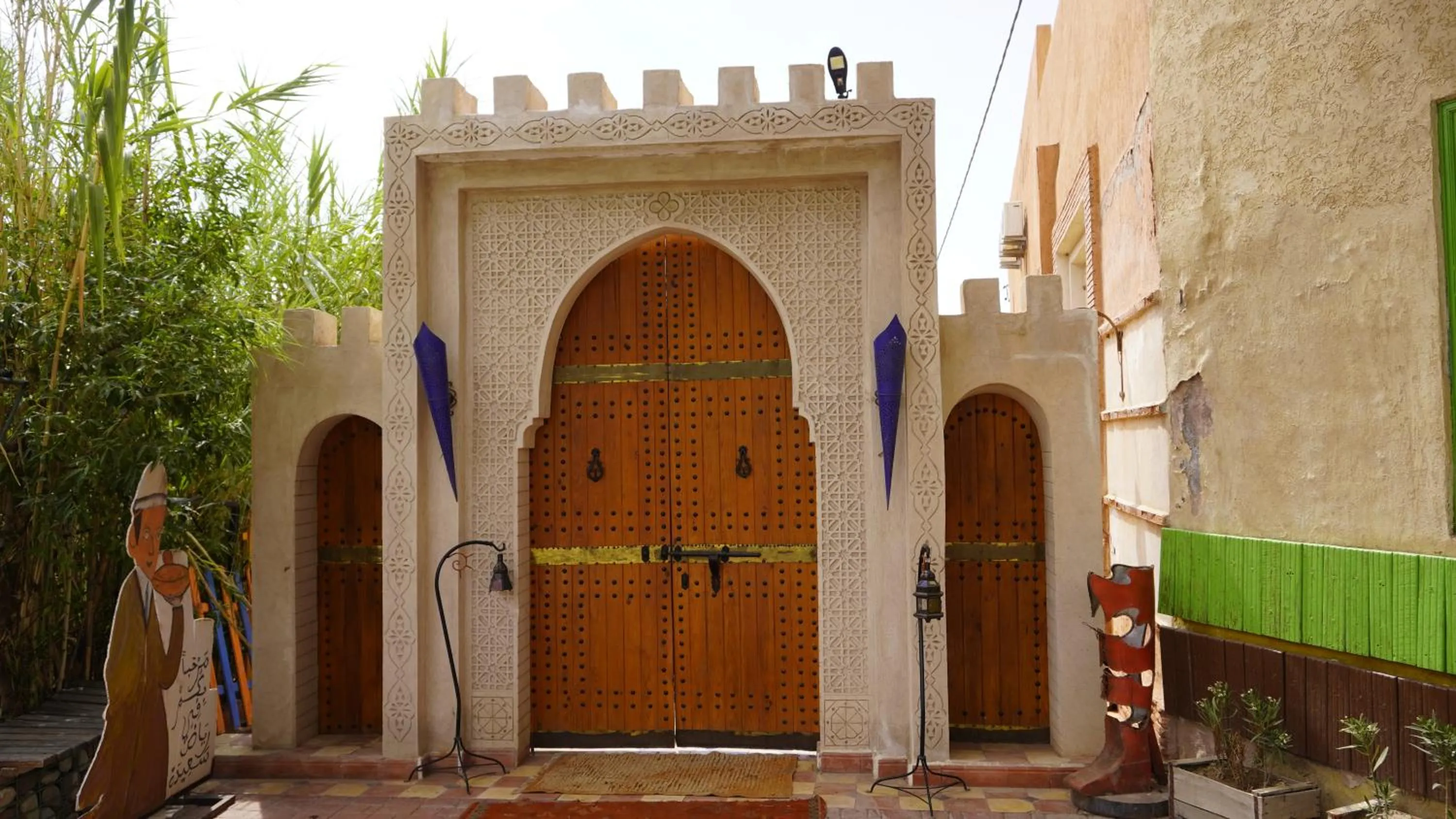 Facade/entrance in Riad Saida Atlas