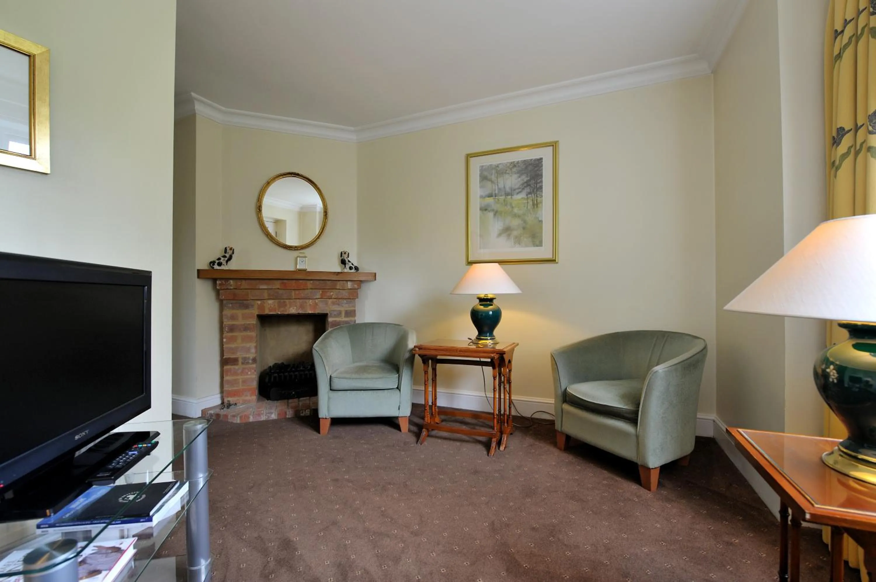 Seating area in The French Horn