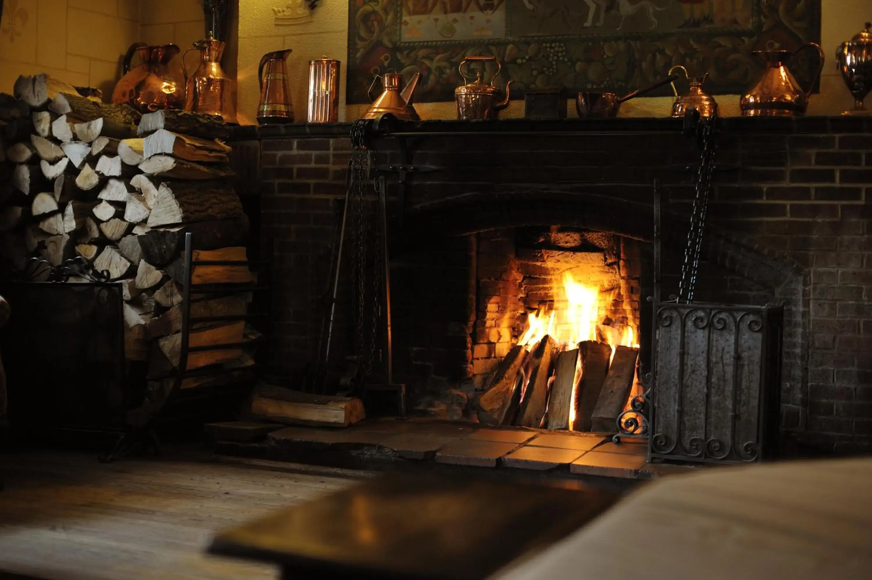 Lounge or bar in The French Horn