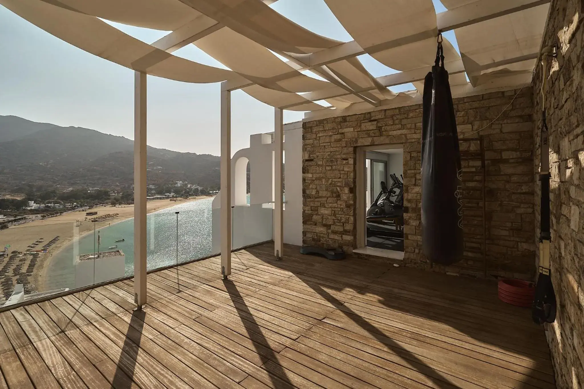 Fitness centre/facilities in Ios Palace Hotel & Spa Fitness centre/facilities in Ios Palace Hotel & Spa