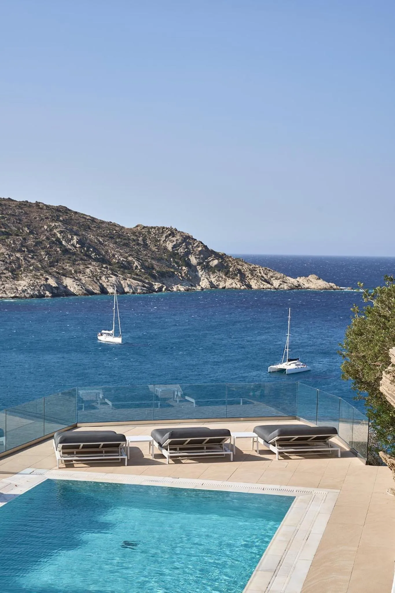 Sea view in Ios Palace Hotel & Spa