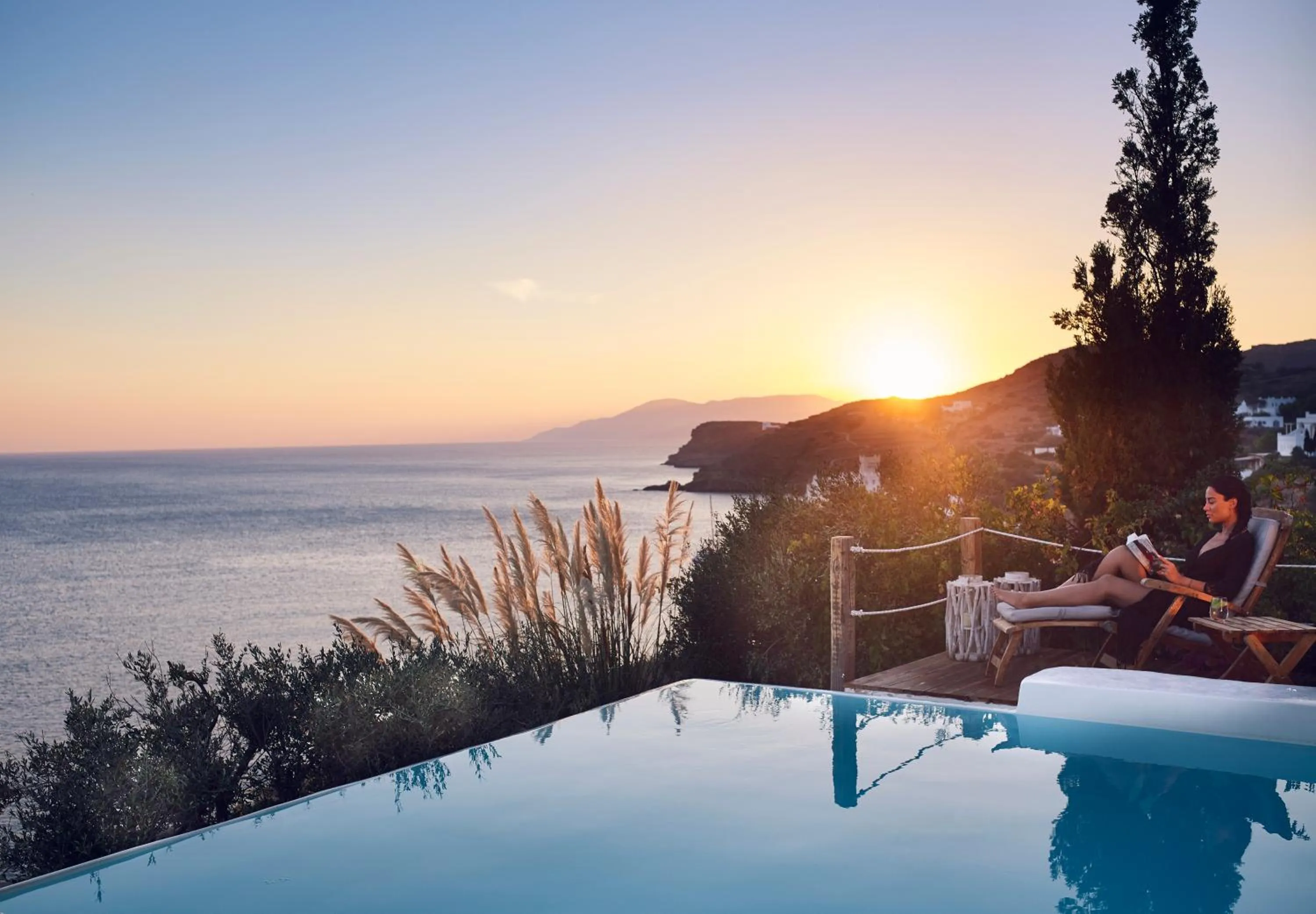 Swimming pool in Ios Palace Hotel & Spa