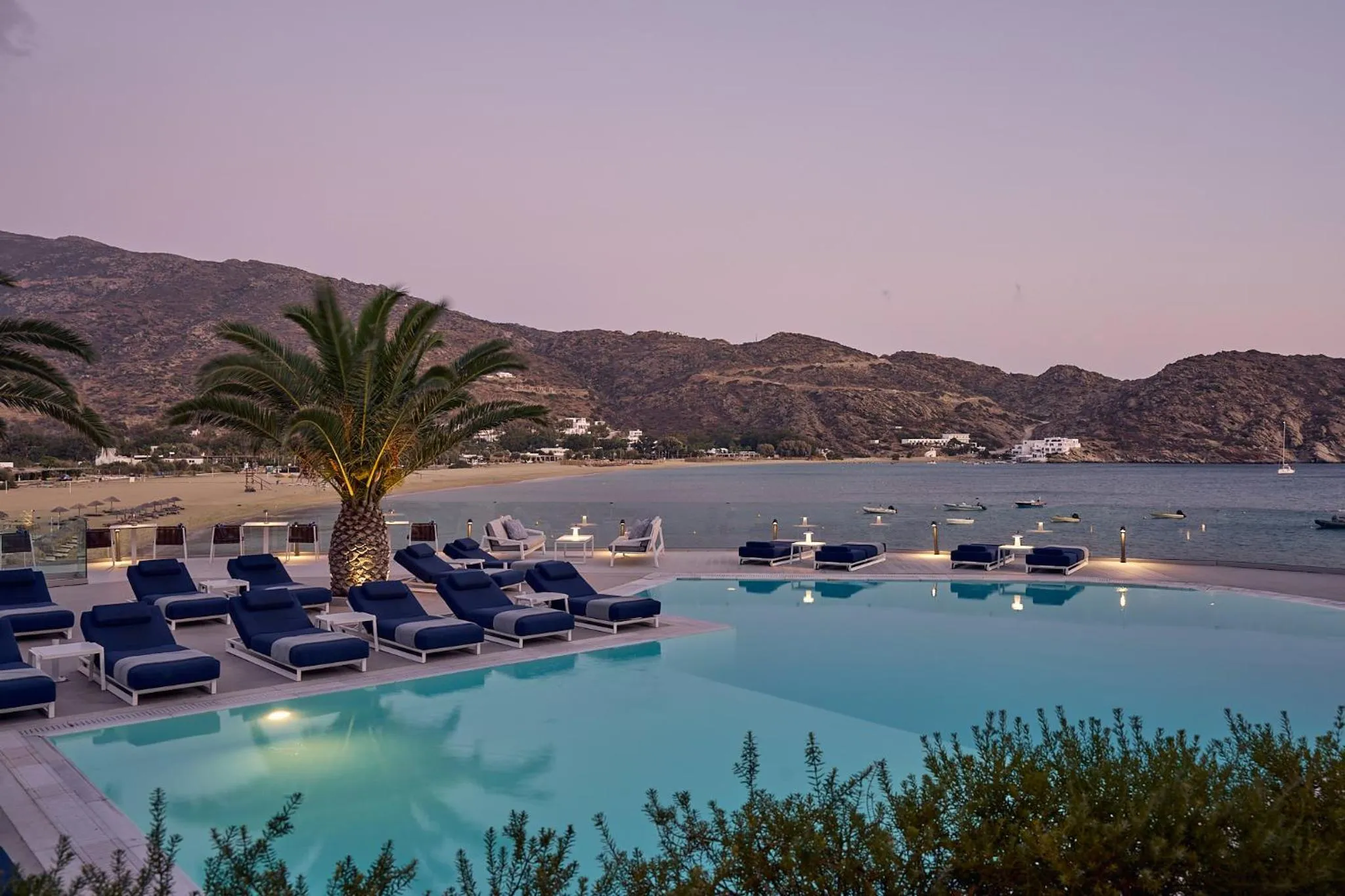 Beach in Ios Palace Hotel & Spa