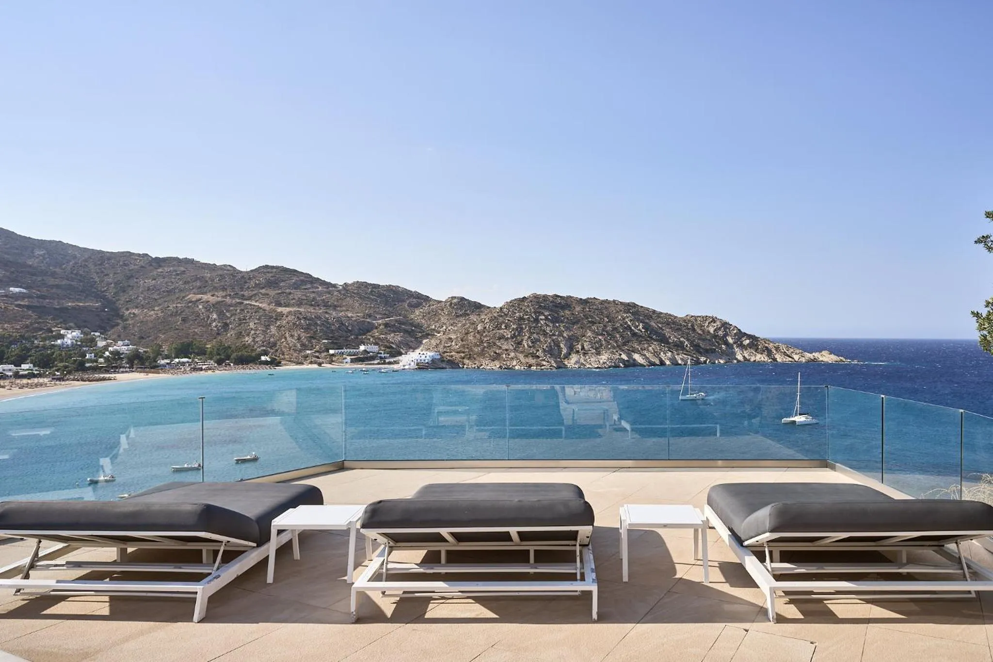 Balcony/Terrace in Ios Palace Hotel & Spa