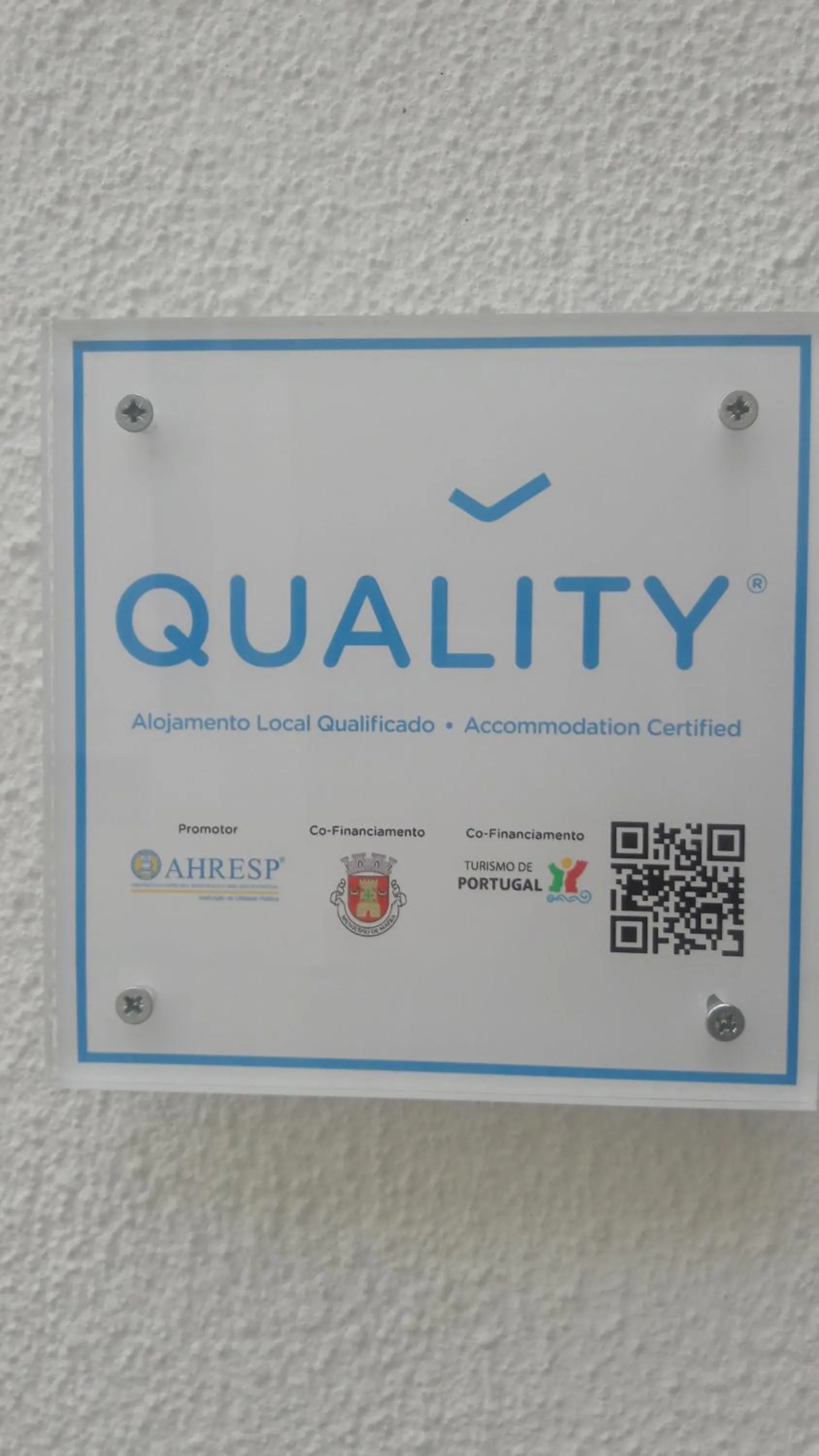 Certificate/Award in Vinnus Guesthouse