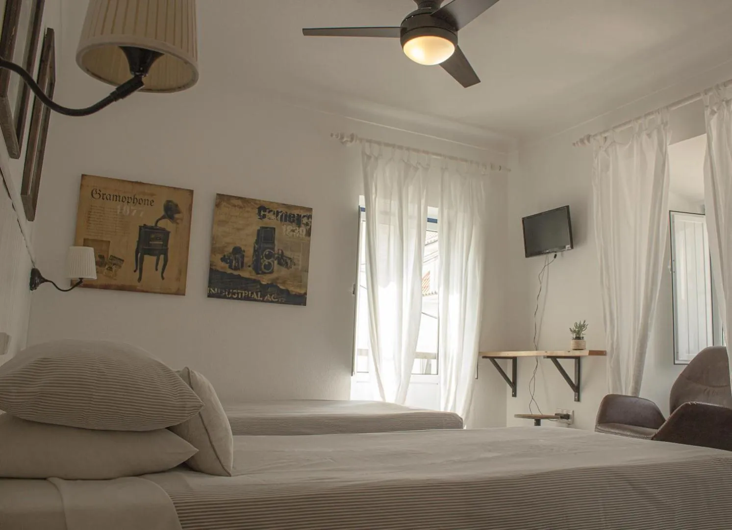 Bed in Vinnus Guesthouse