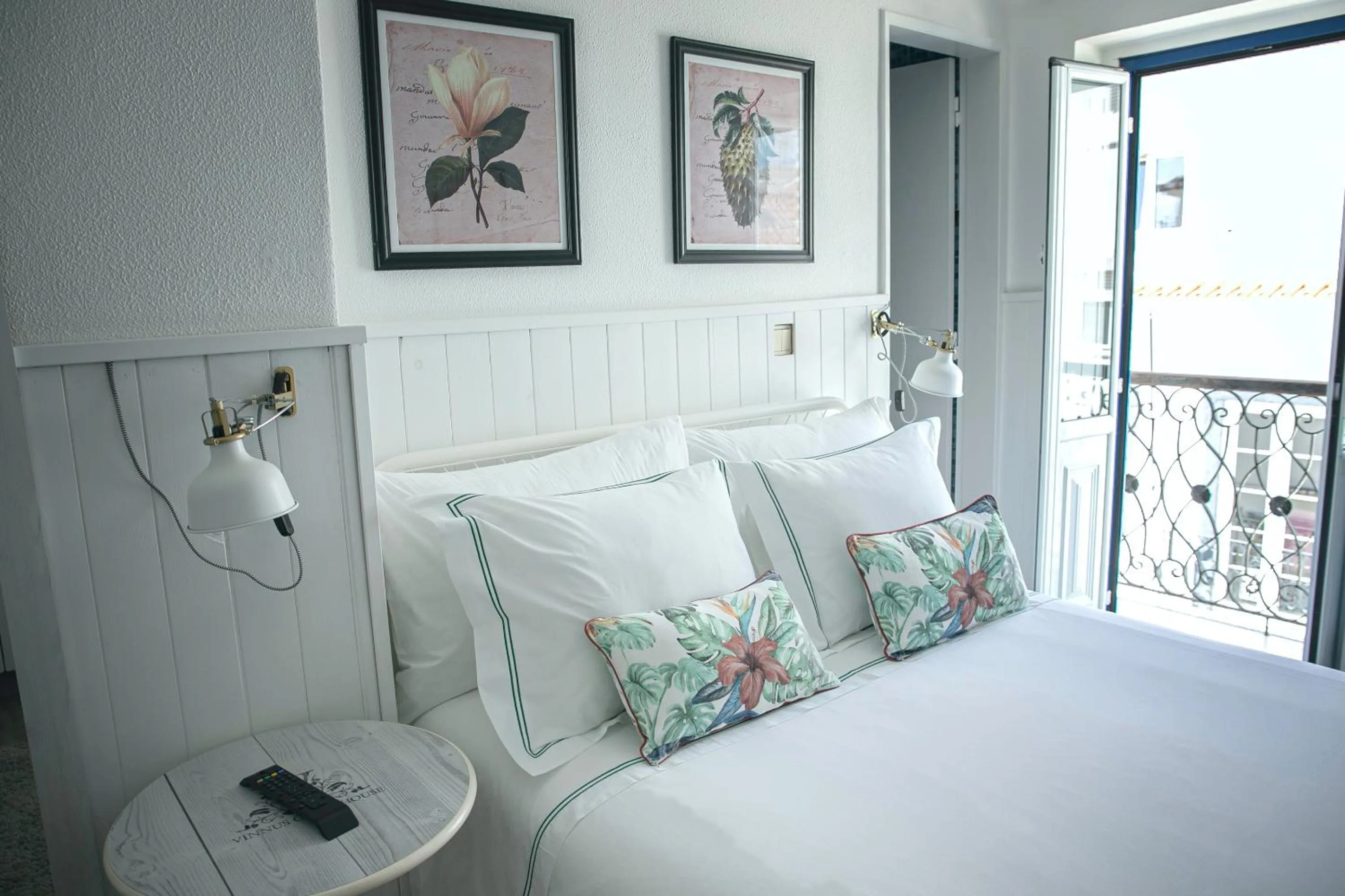 Bed in Vinnus Guesthouse