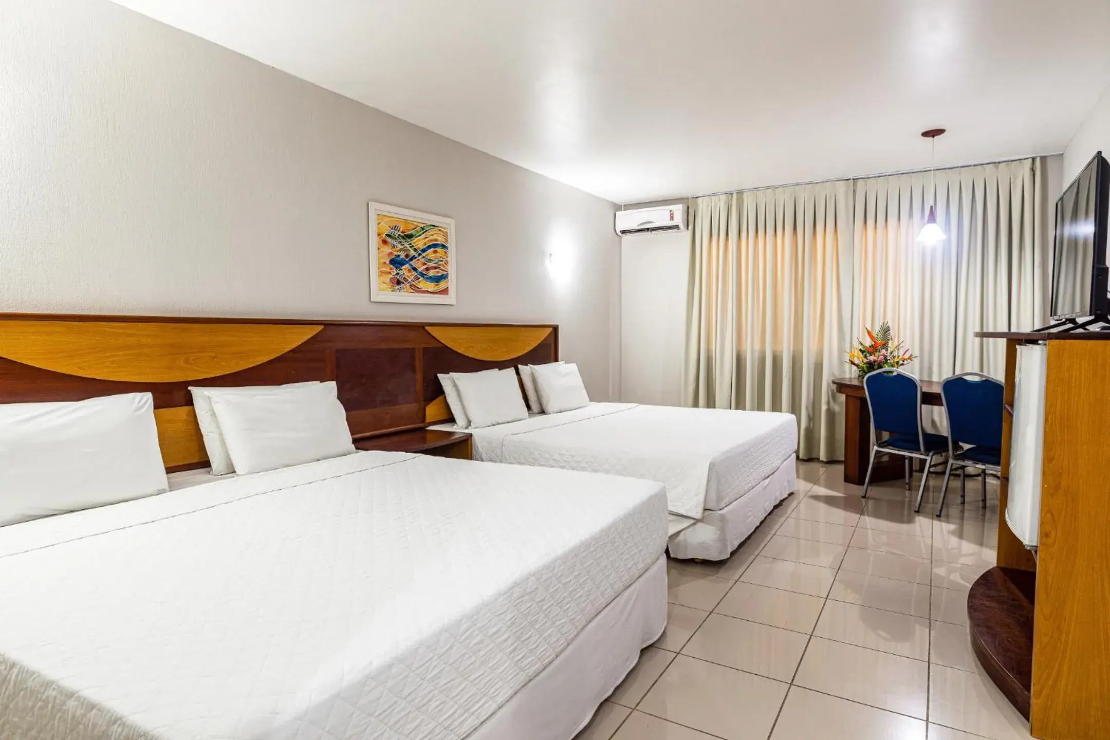 Bed in Nauticomar Resort All Inclusive & Beach Club Bed in Nauticomar Resort All Inclusive & Beach Club