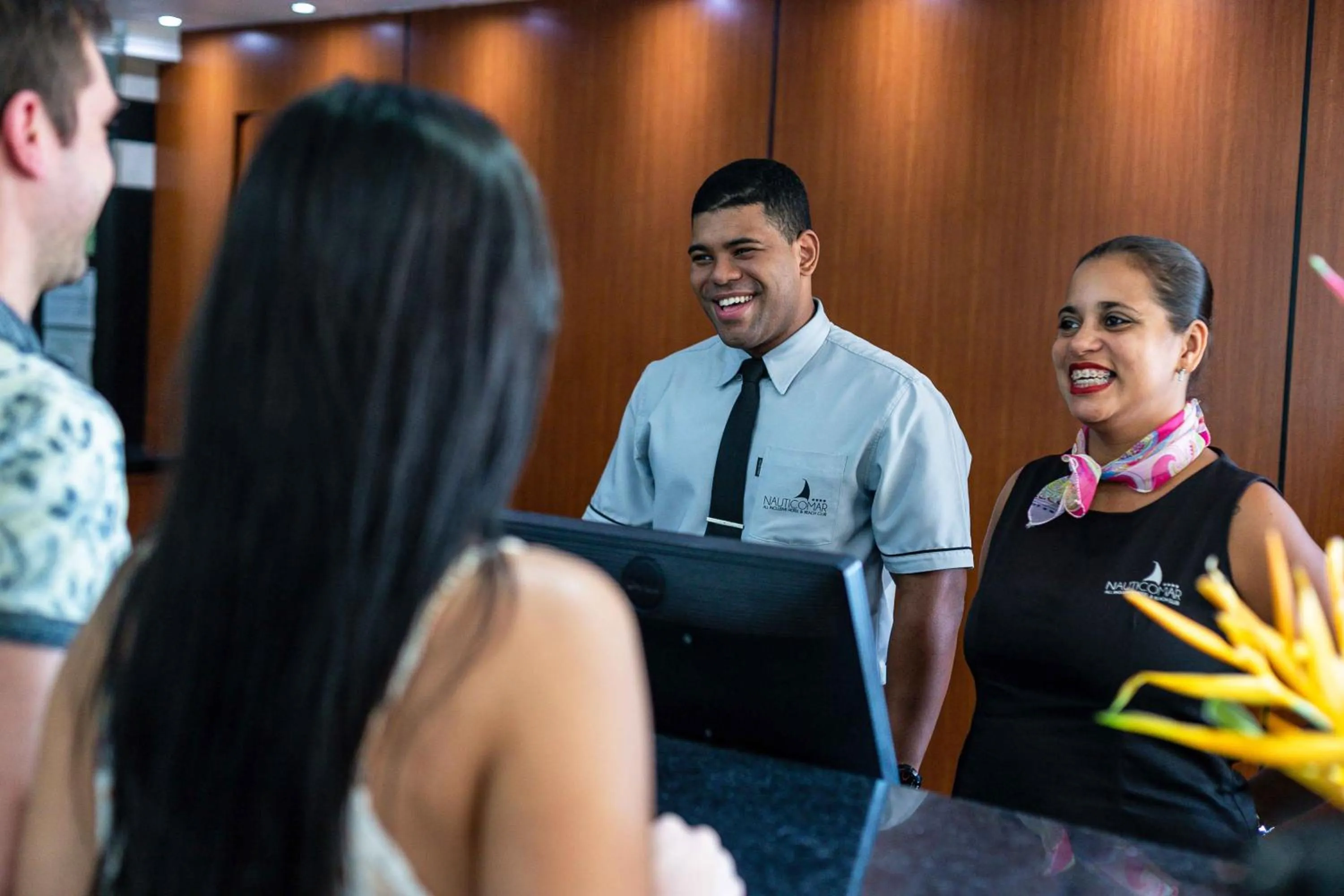 Staff in Nauticomar Resort All Inclusive & Beach Club