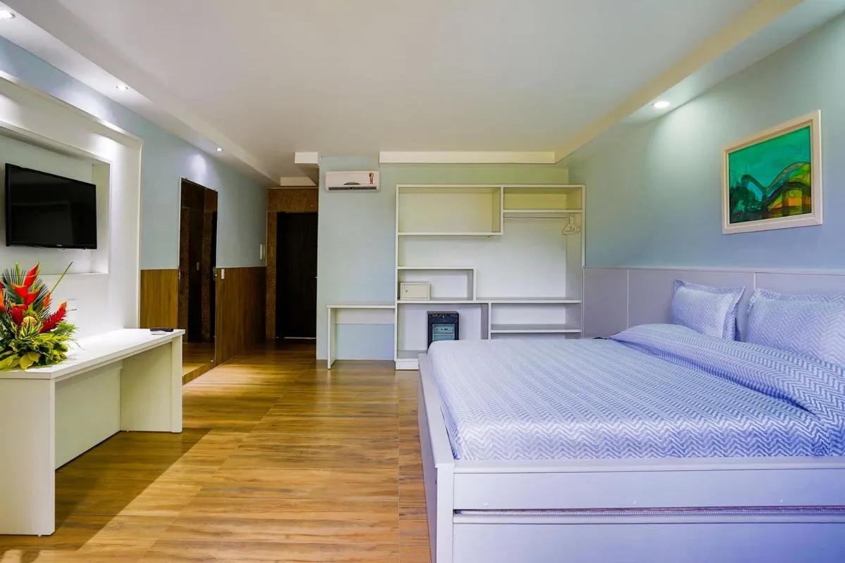 Bed in Nauticomar Resort All Inclusive & Beach Club