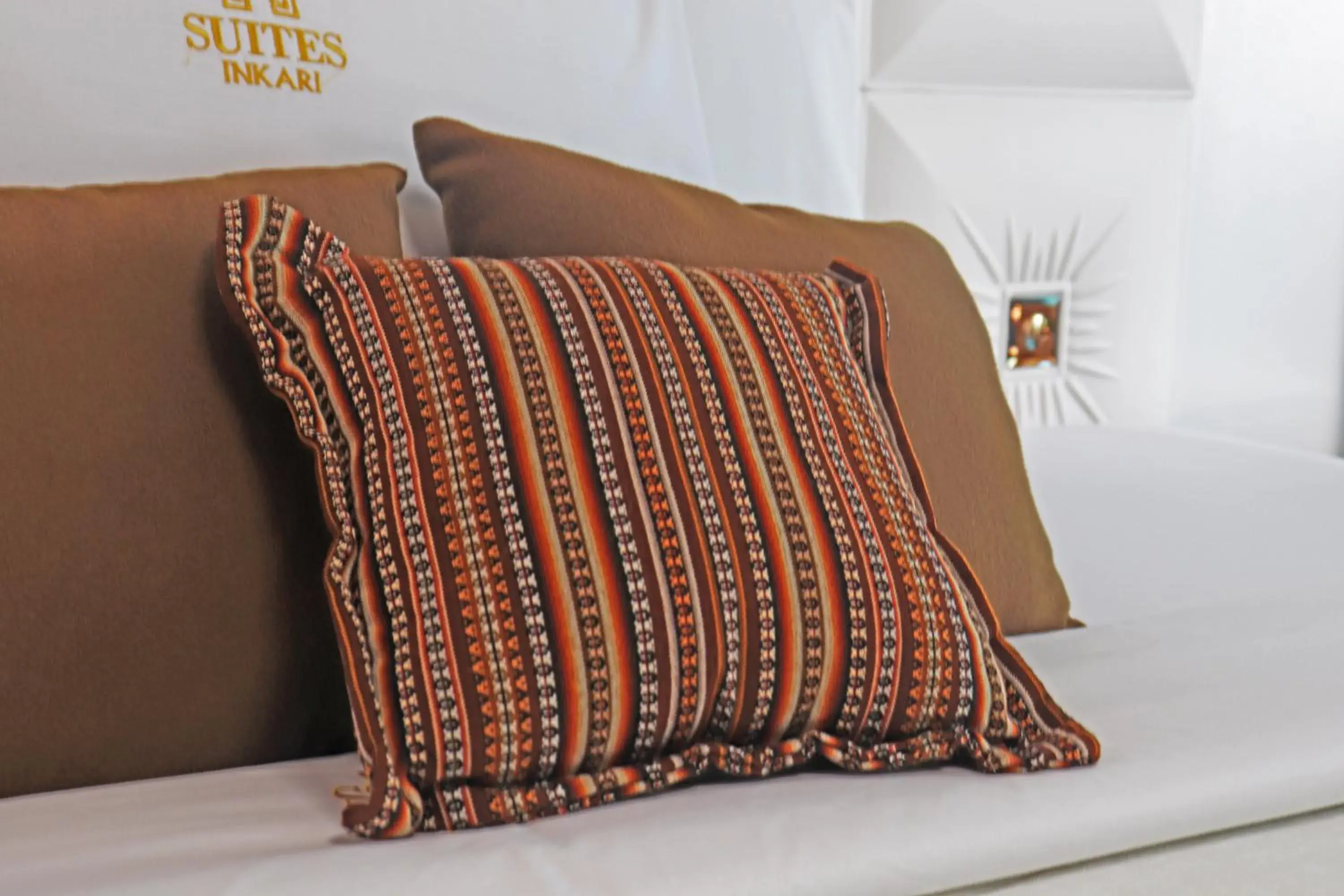 Bed in Inkari Suites Hotel Bed in Inkari Suites Hotel