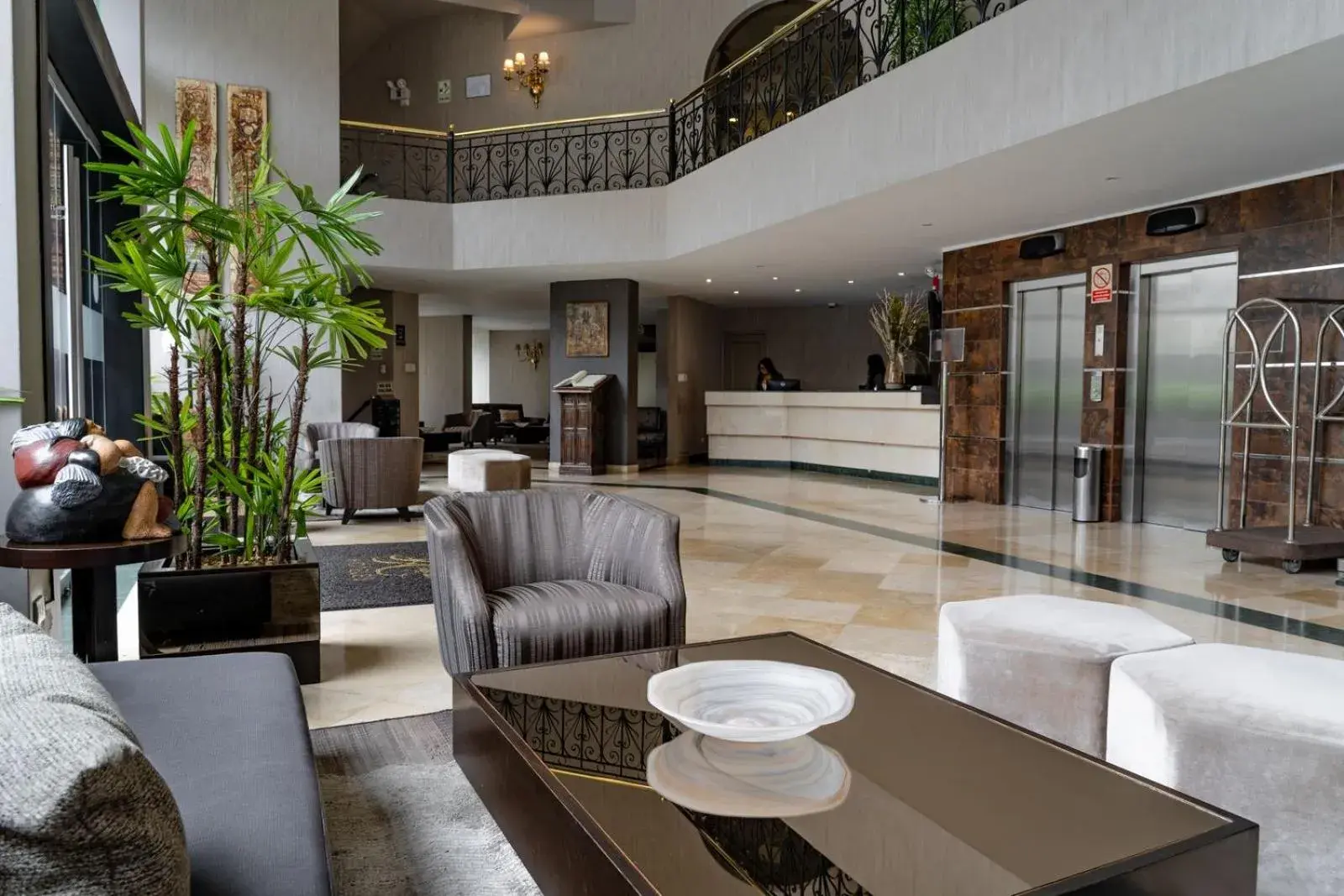 Lobby or reception in Hotel Jose Antonio Lobby or reception in Hotel Jose Antonio