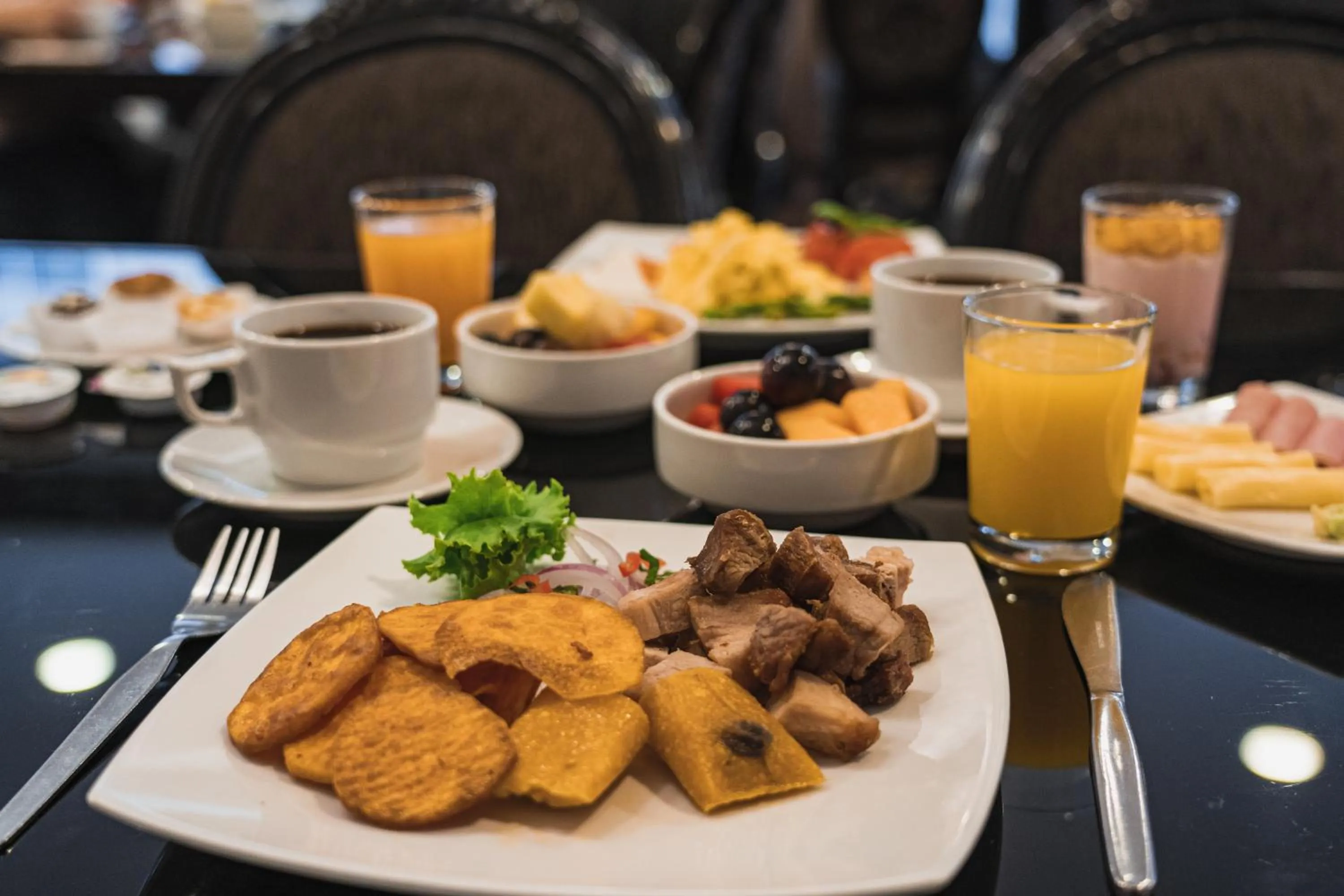 Food and drinks in Hotel Jose Antonio