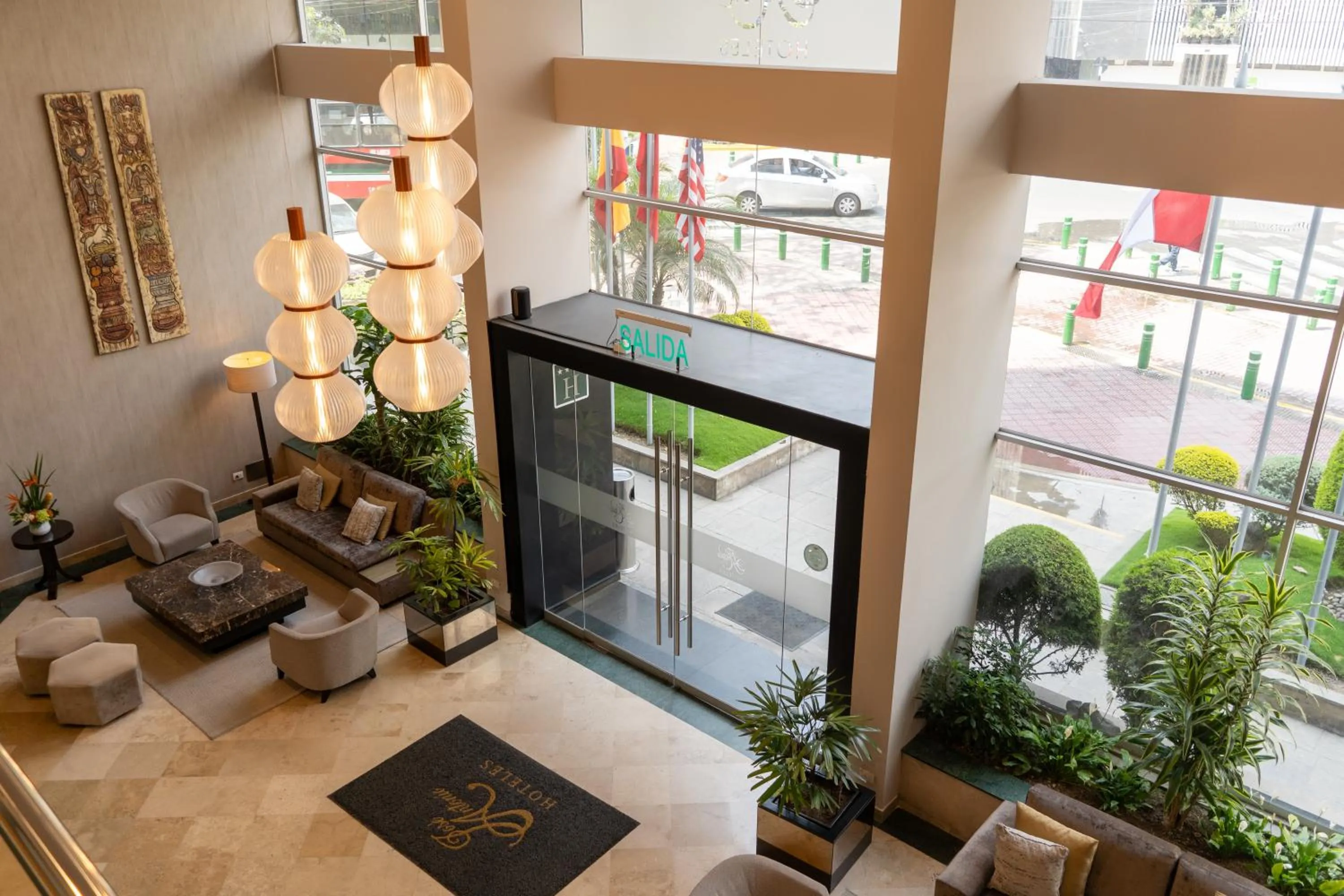 Lobby or reception in Hotel Jose Antonio