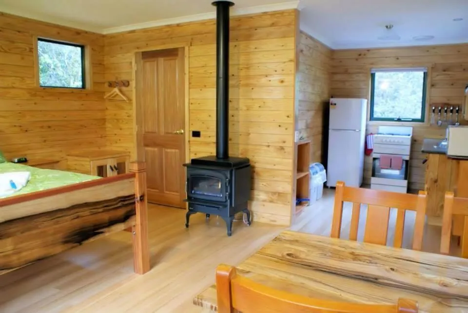 fireplace in Cradle Highlander