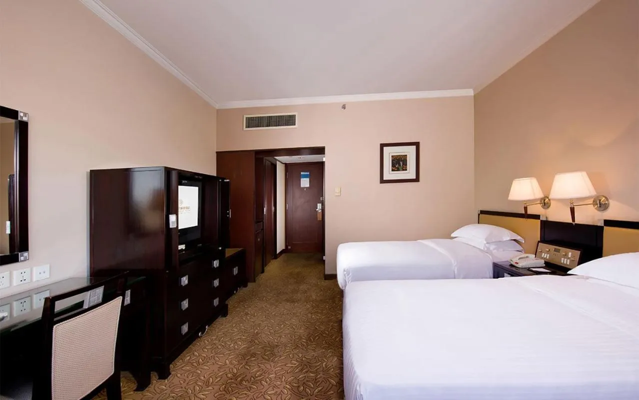 Bedroom, Bed in Xi'an Dajing Castle Hotel Bell Tower & YONGNING Gate