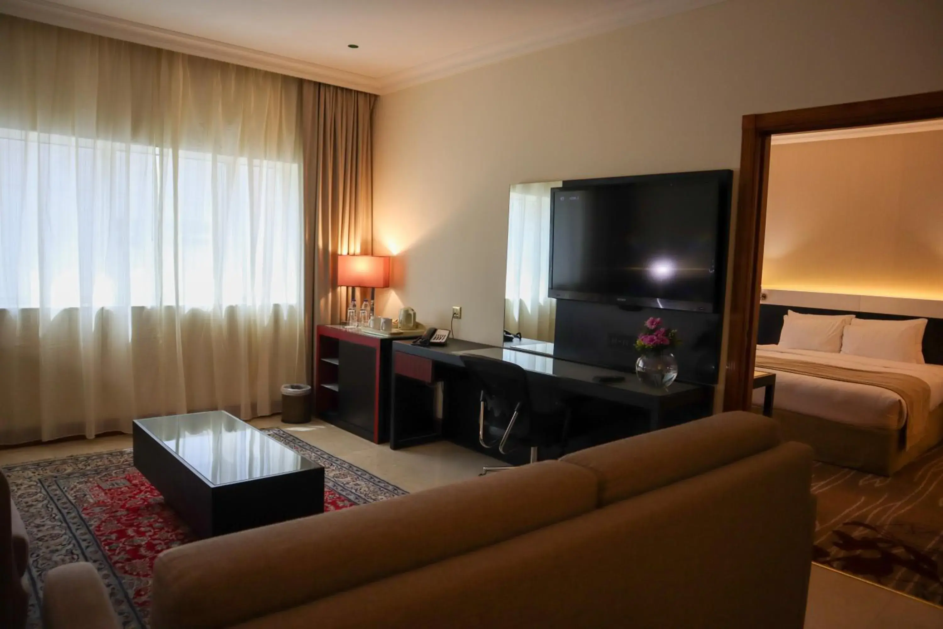 Living room, Bed in Vision Imperial Hotel Formerly Excelsior Hotel Downtown Living room, Bed in Vision Imperial Hotel Formerly Excelsior Hotel Downtown