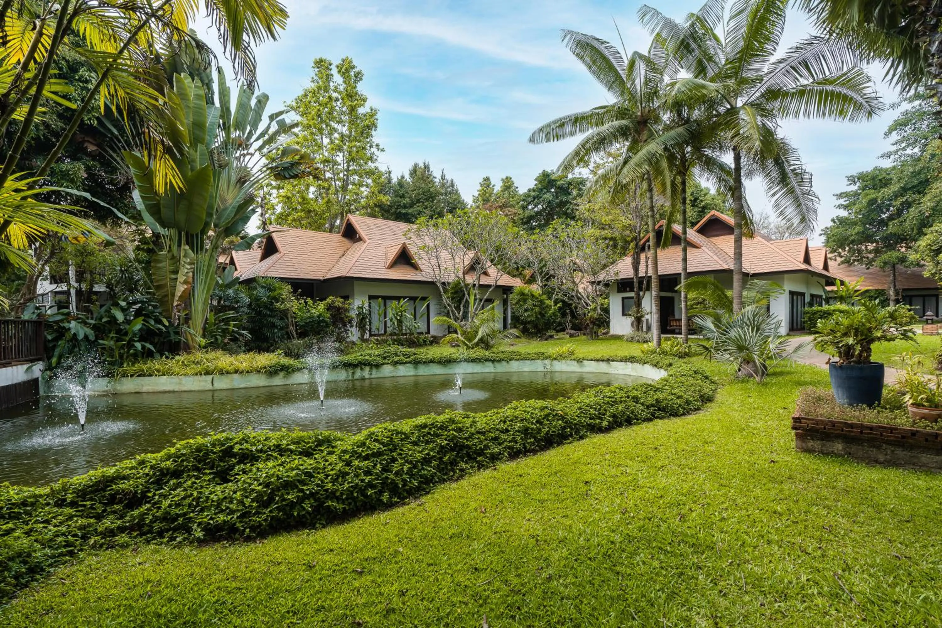 Garden view in The Legend Chiang Rai Boutique River Resort & Spa