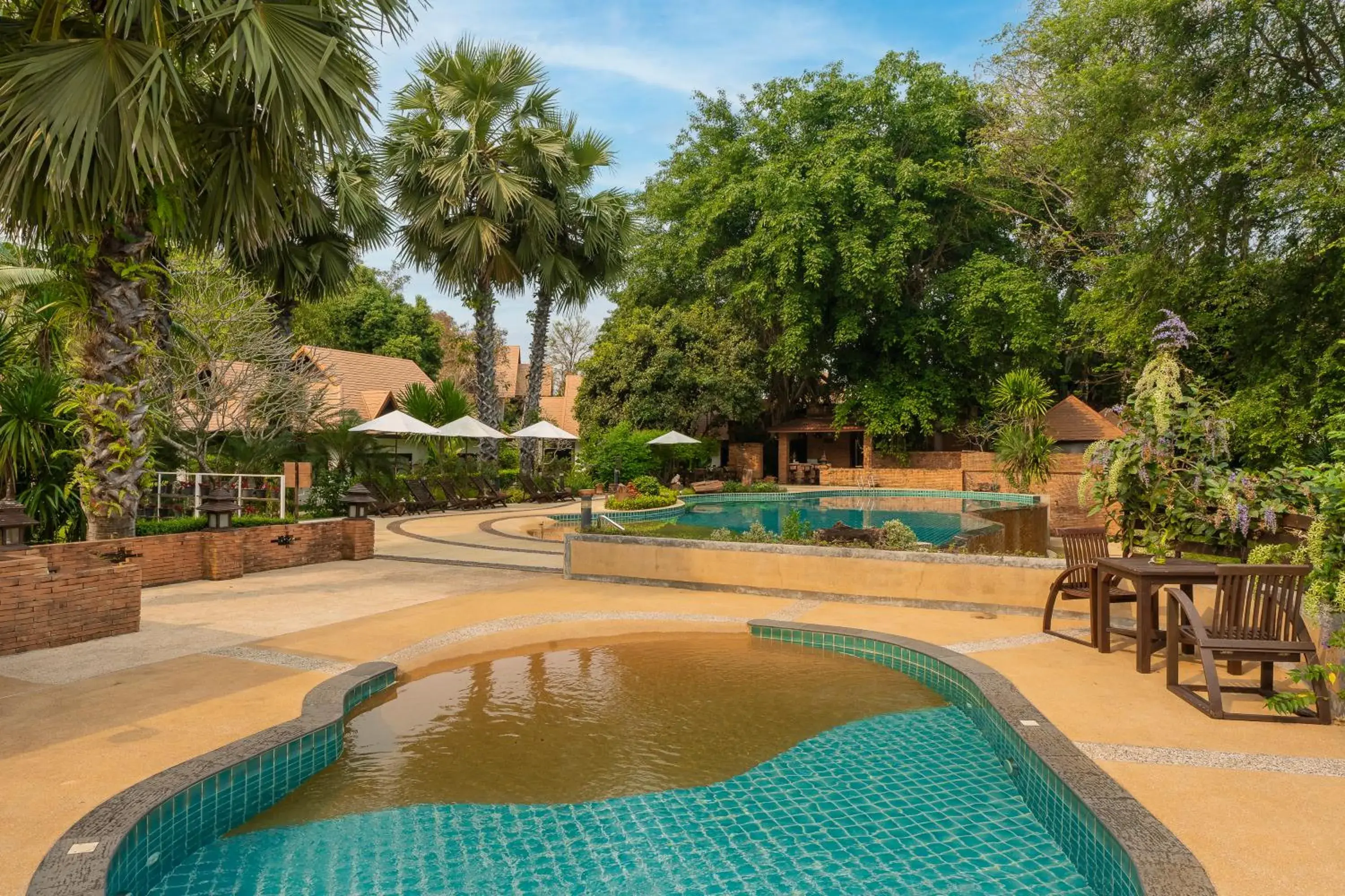 Swimming pool in The Legend Chiang Rai Boutique River Resort & Spa Swimming pool in The Legend Chiang Rai Boutique River Resort & Spa