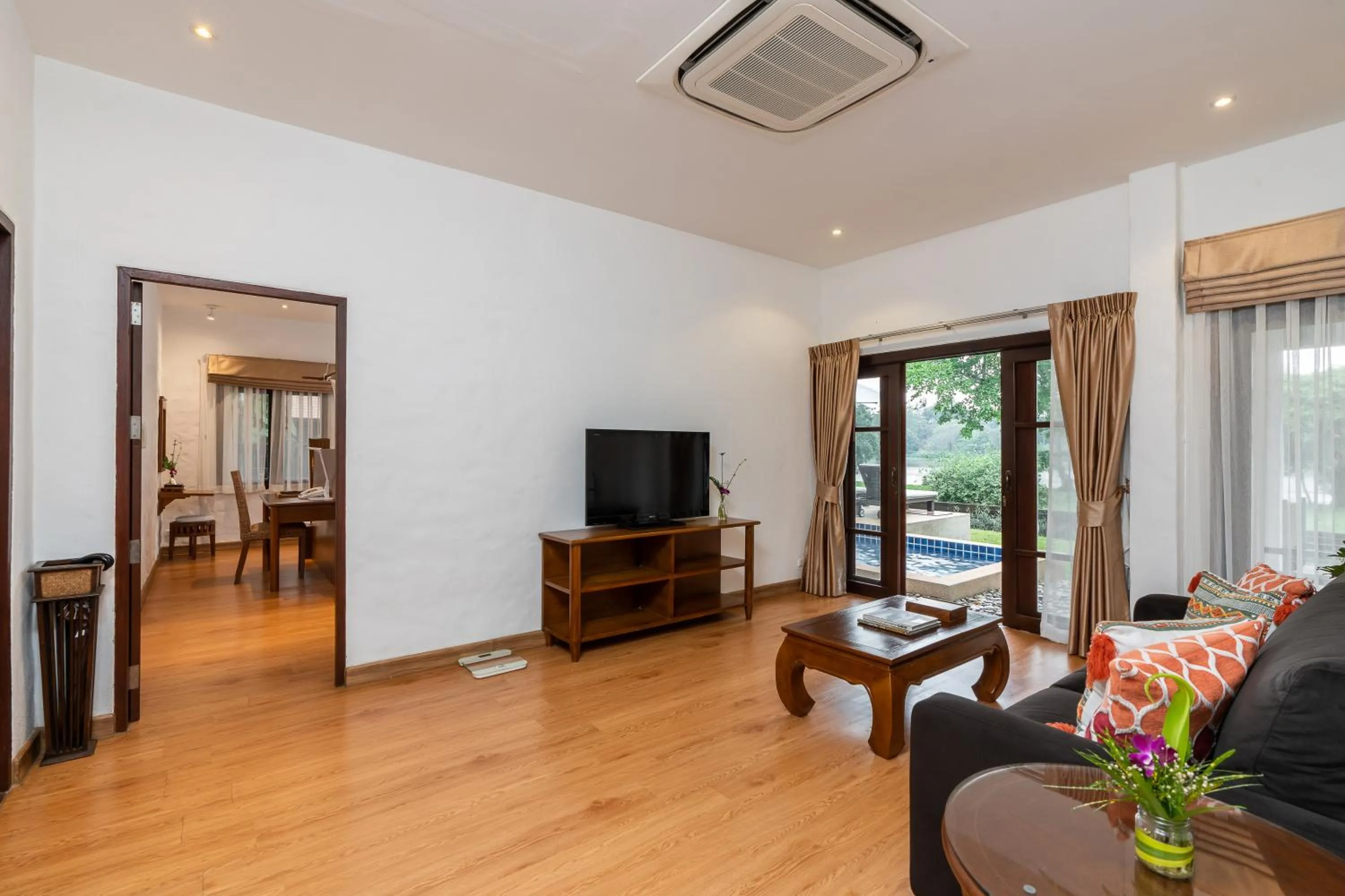TV and multimedia in The Legend Chiang Rai Boutique River Resort & Spa