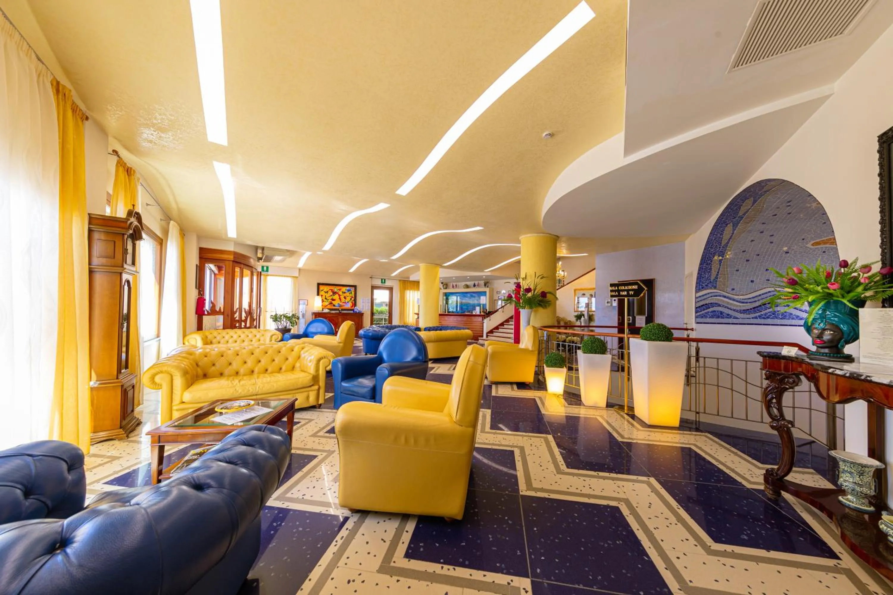 Lobby or reception in Hotel Riva Del Sole