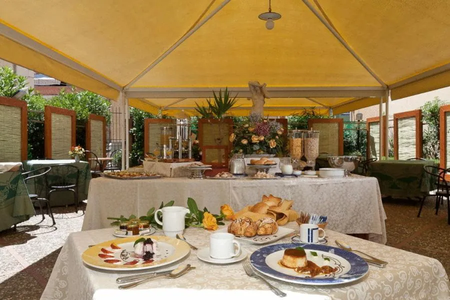 Buffet breakfast in Hotel Riva Del Sole