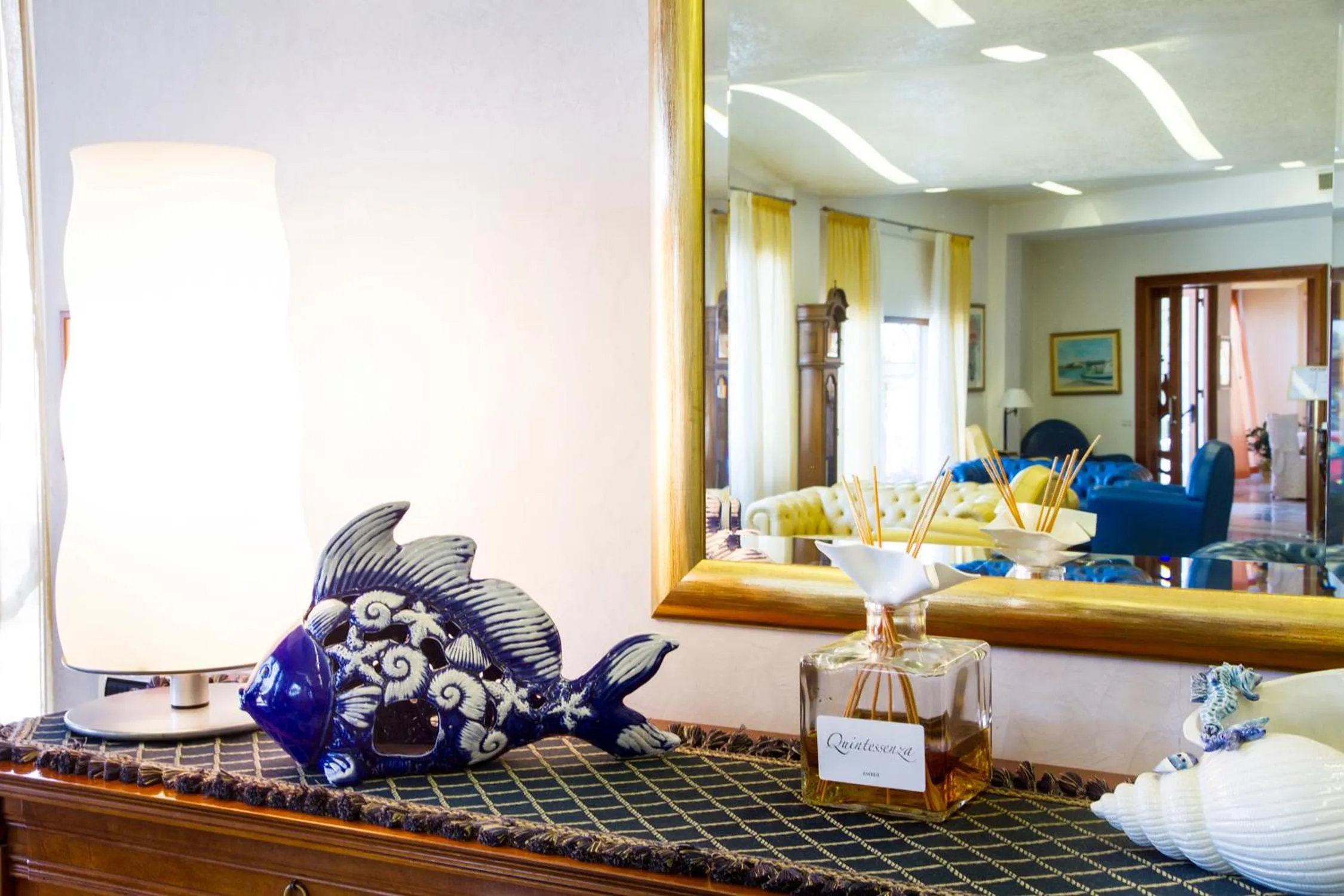 Decorative detail in Hotel Riva Del Sole