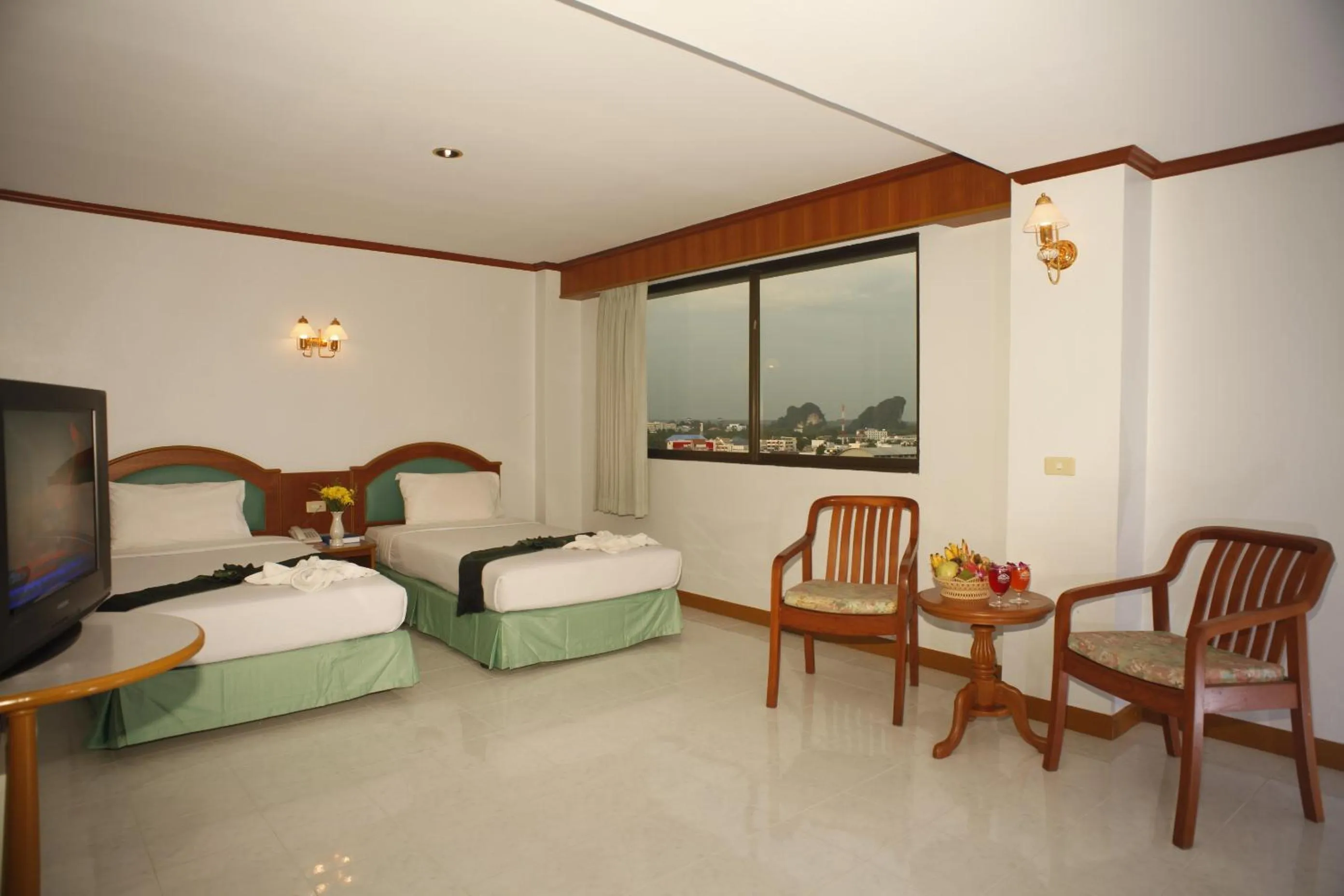 Photo of the whole room, Bed in Boon Siam Hotel