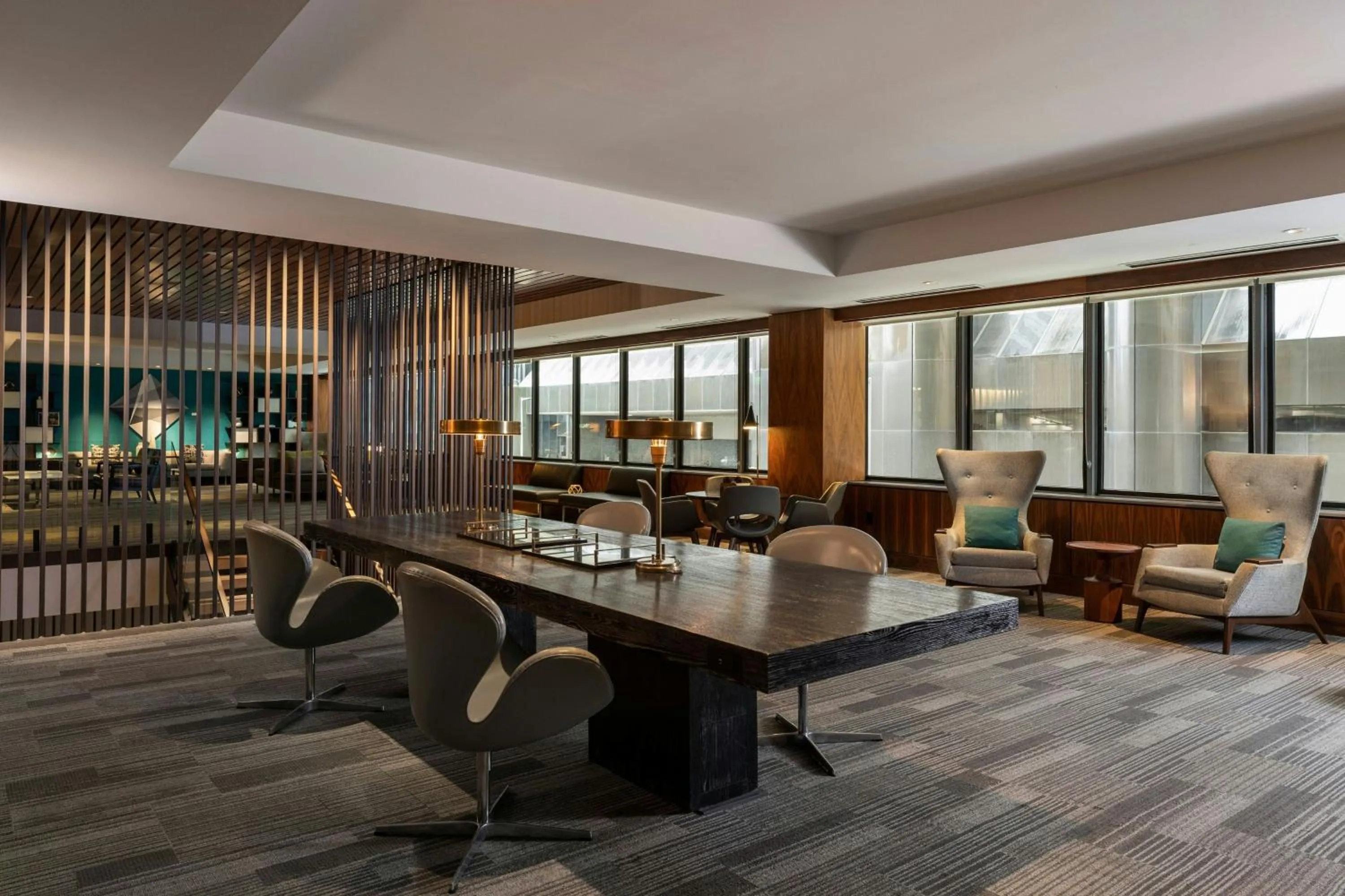 Lobby or reception in Le Meridien Houston Downtown