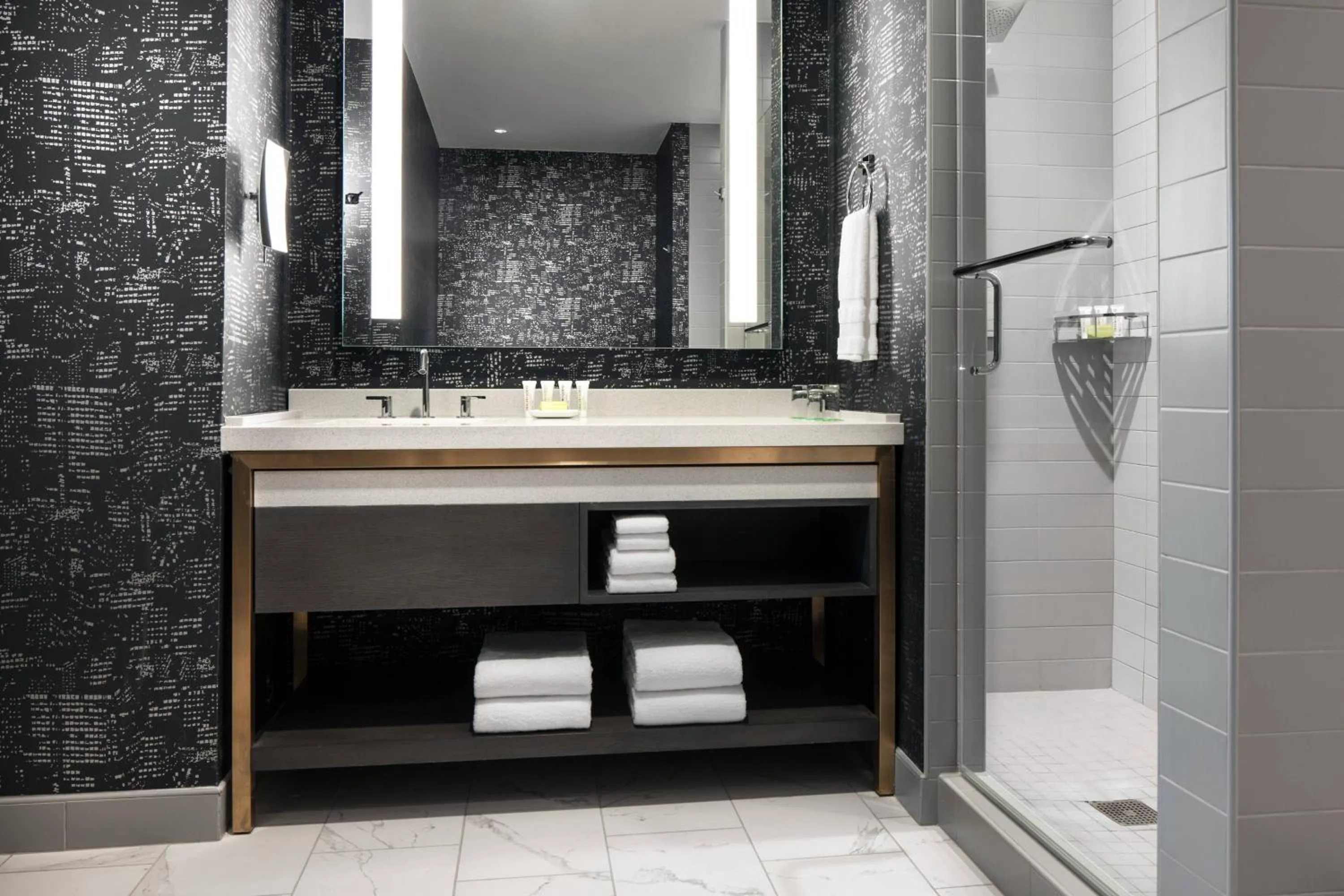 Bathroom in Le Meridien Houston Downtown