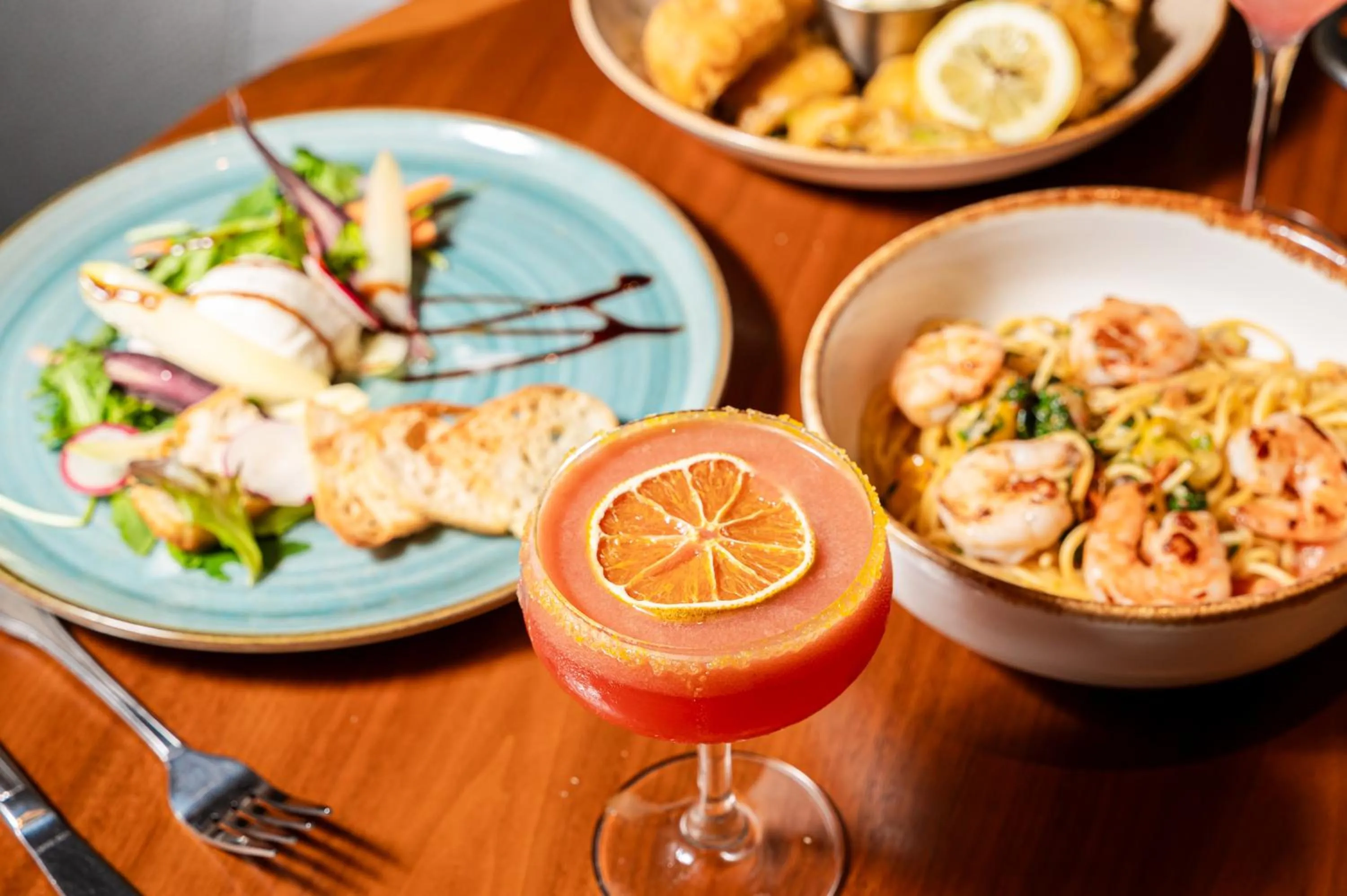 Restaurant/places to eat in Le Meridien Houston Downtown