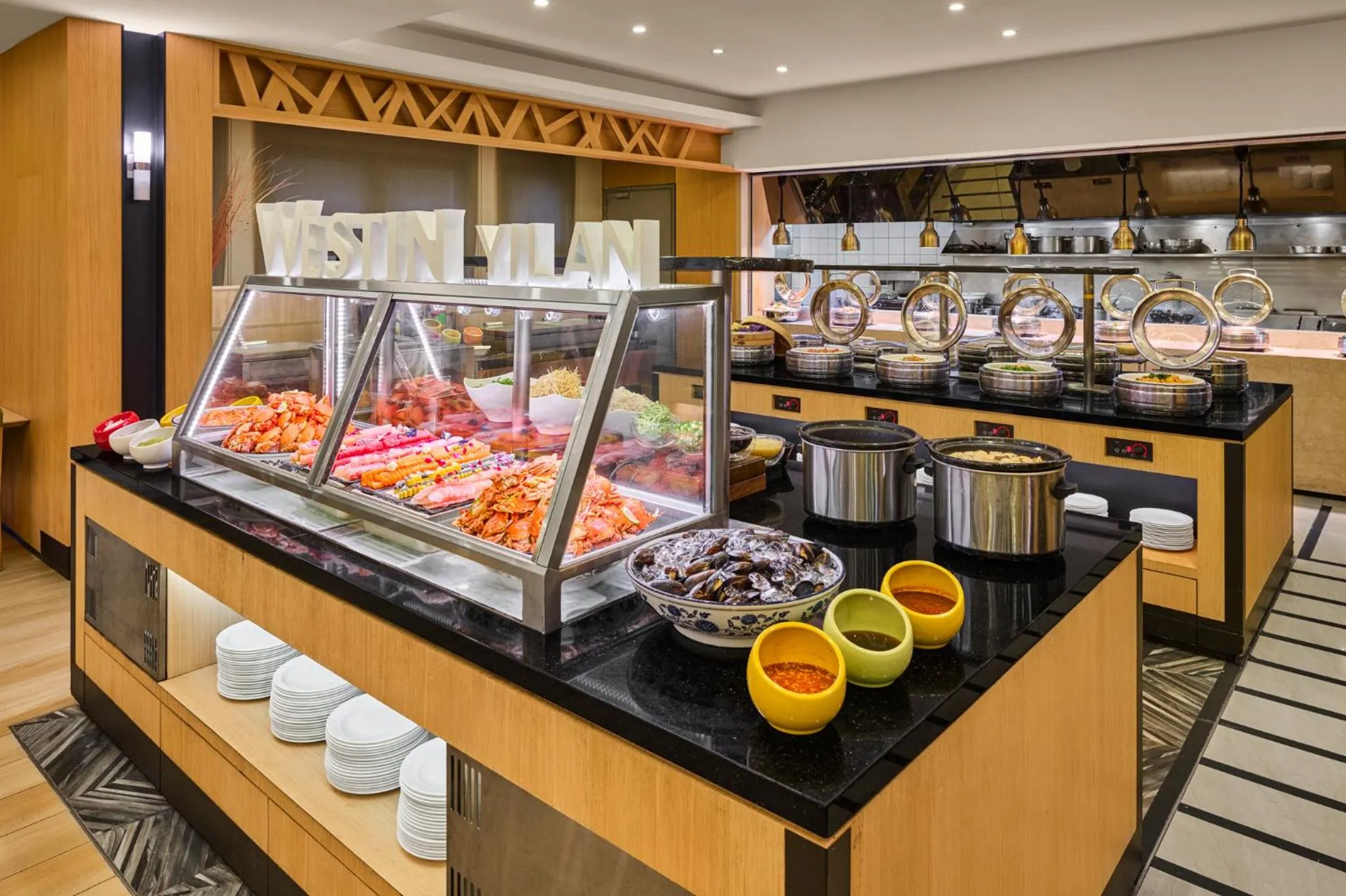 Kitchen or kitchenette in The Westin Yilan Resort